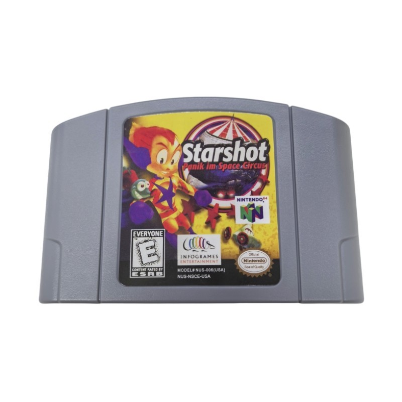Starshot-Space Circus Fever N64 Vedio Game Card