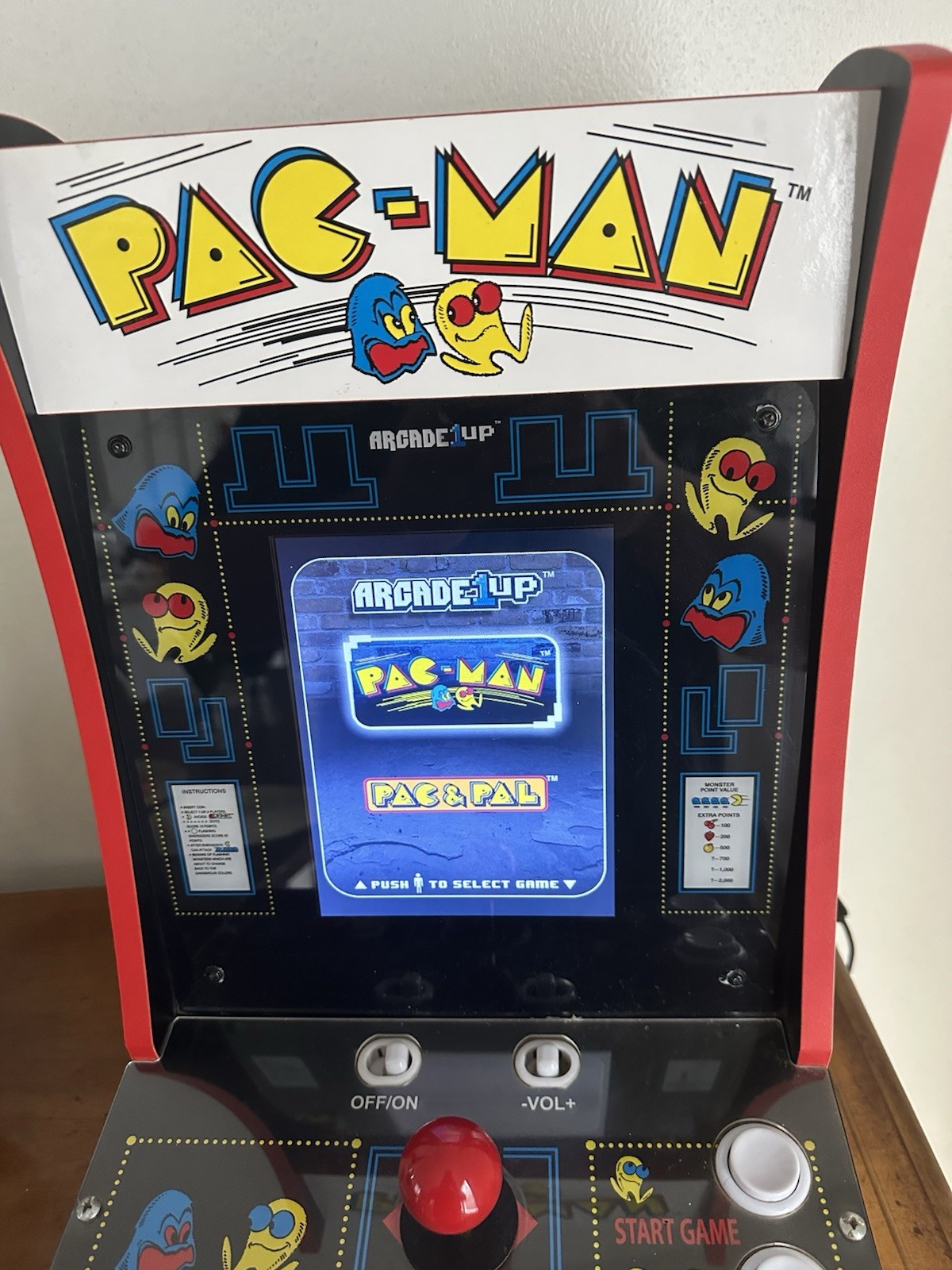 Arcade1up Pac-Man Galaga Countercade Tabletop Arcade Machine – Excellent!!