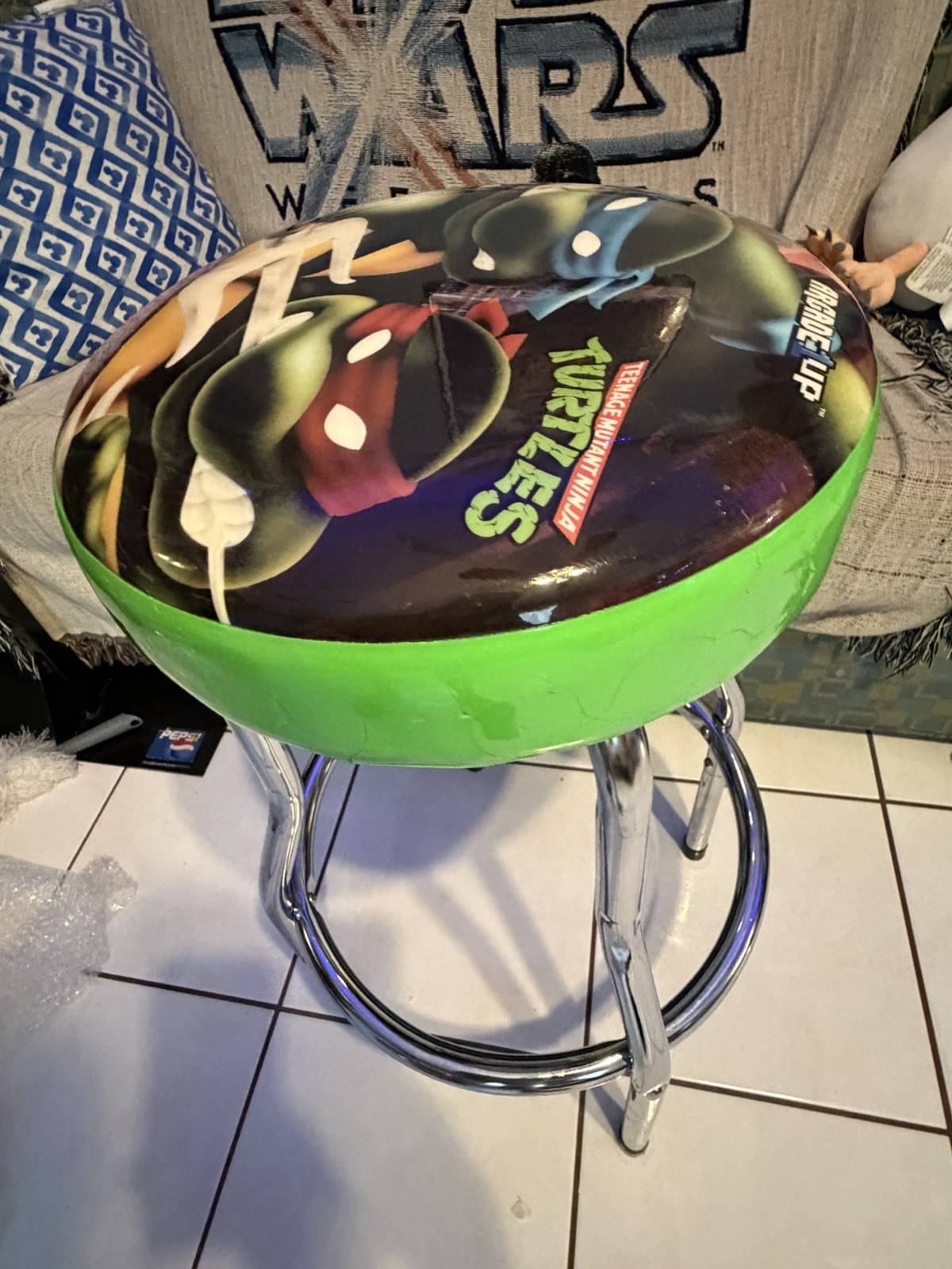 Arcade1UP Teenage Mutant Ninja Turtles TMNT Arcade Stool