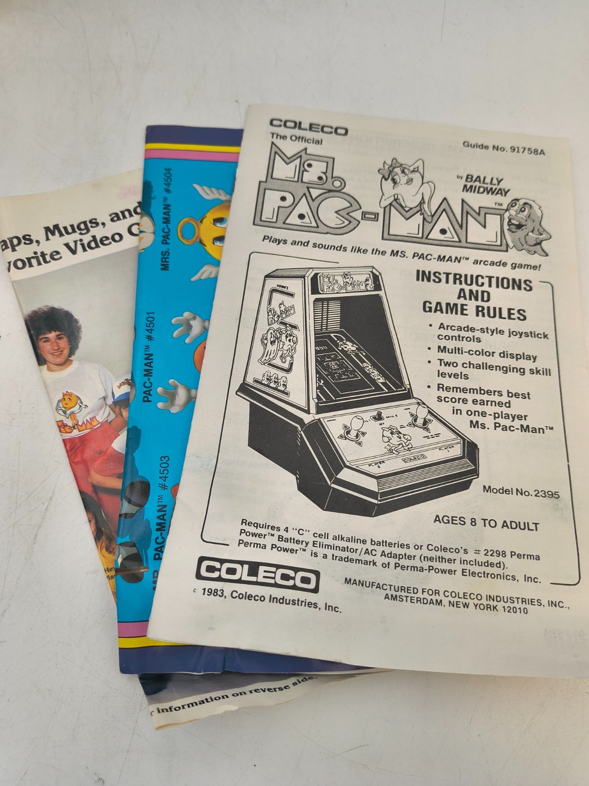 Ms. Pac-Man Tabletop Arcade Game – Bally Midway Mfg.