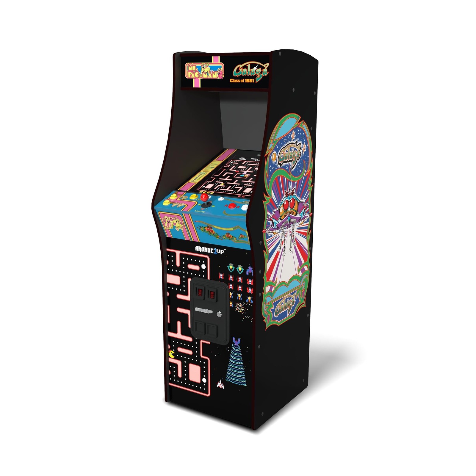 Class of 81’ Arcade Machine Cabinet 12 Classic Games with Wi-Fi Enabled Ga