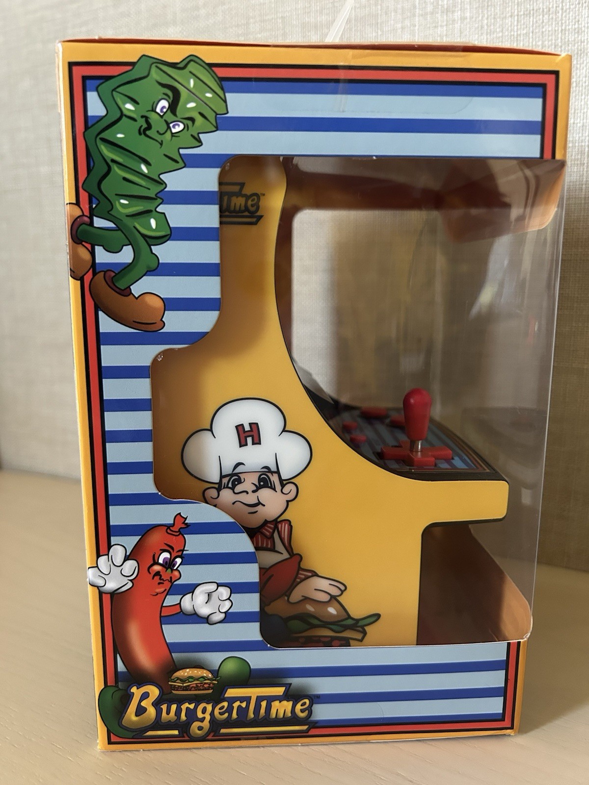My Arcade Burgertime Micro Player Mini Arcade Machine – Brand New