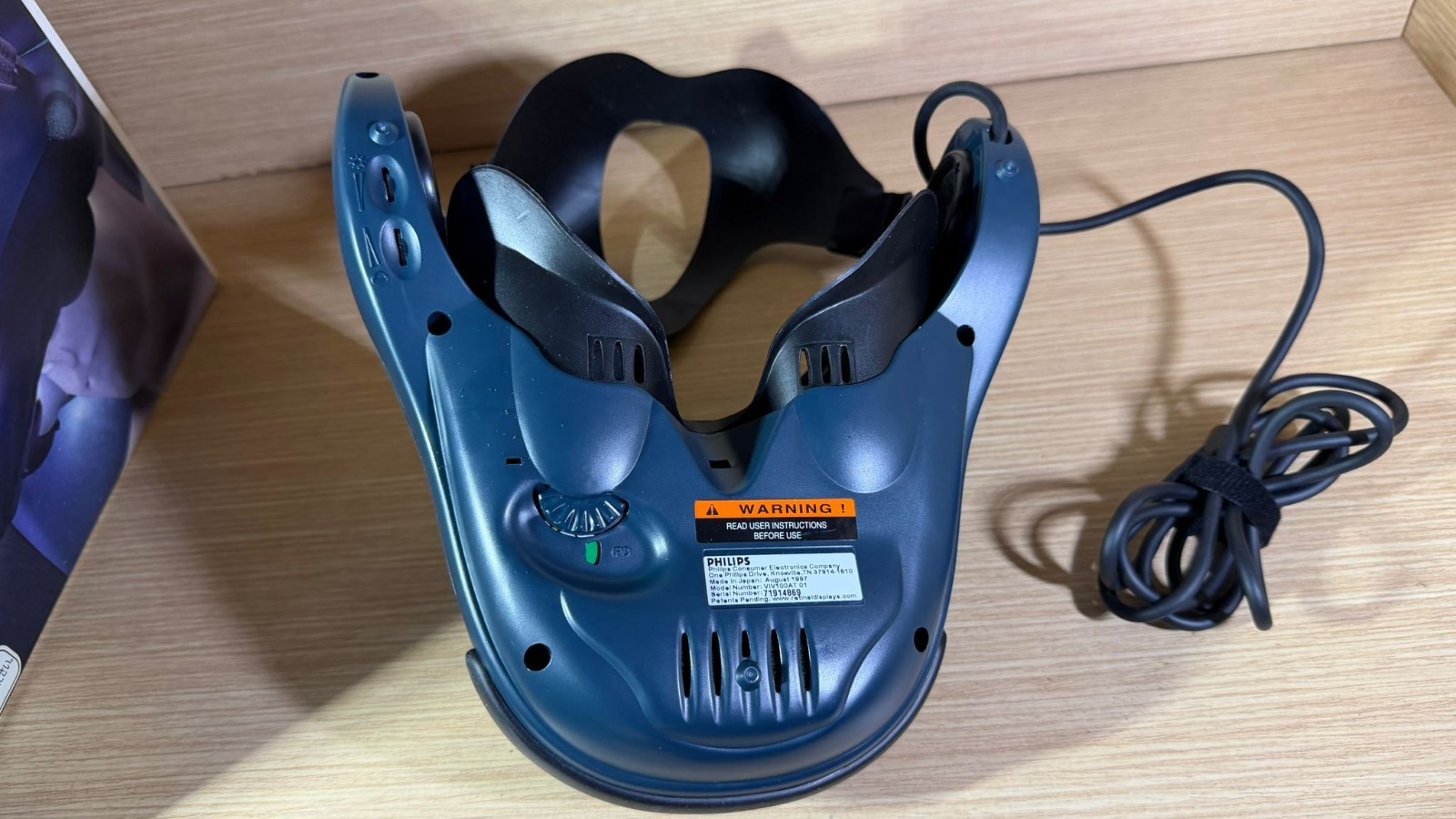 READ INFO – Philips Magnavox Scuba V1V100 Virtual Immersive visor boy n64 ps1