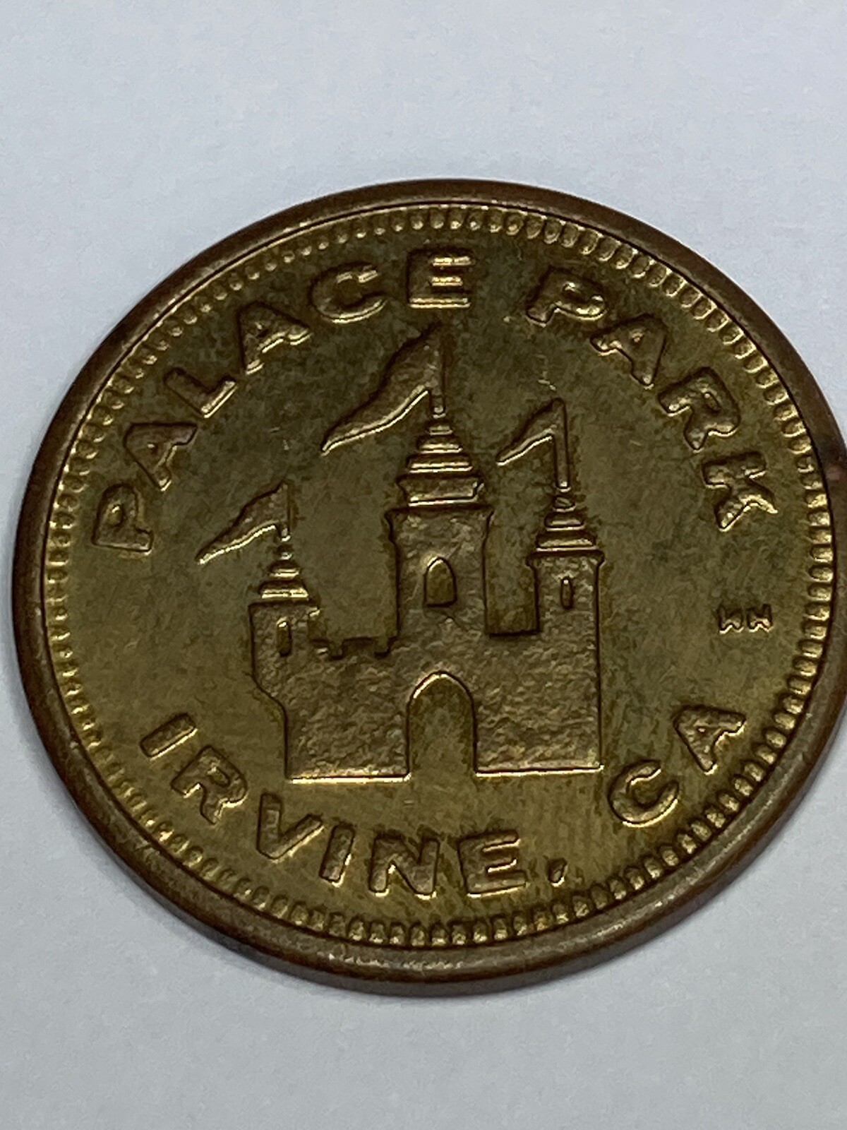 SCARCE PALACE PARK COCA-COLA ARCADE TOKEN IRVINE CALIFORNIA OBSOLETE #qe1