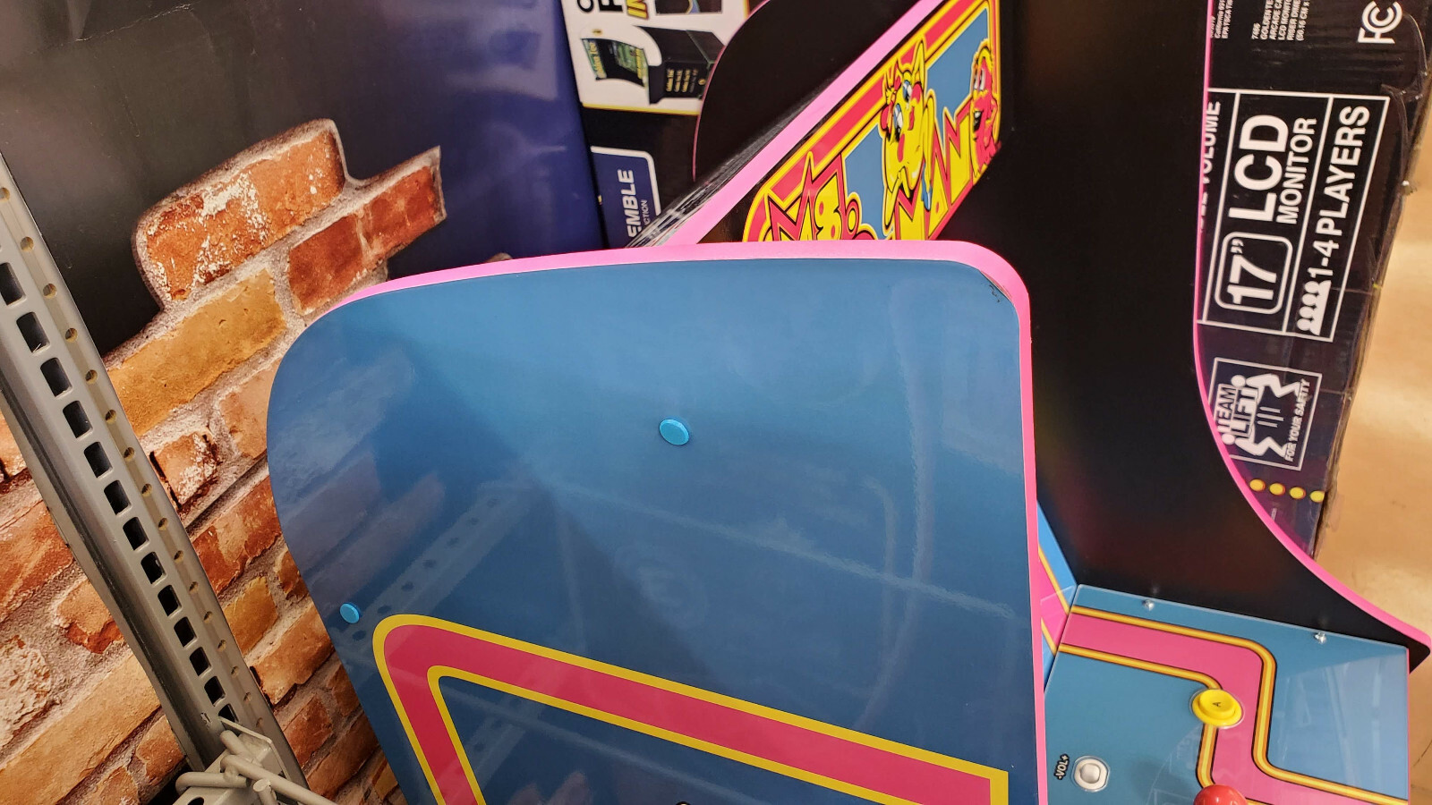 Arcade1up – Ms. Pacman – Screw Hole Caps/Covers Ms. Pac-Man