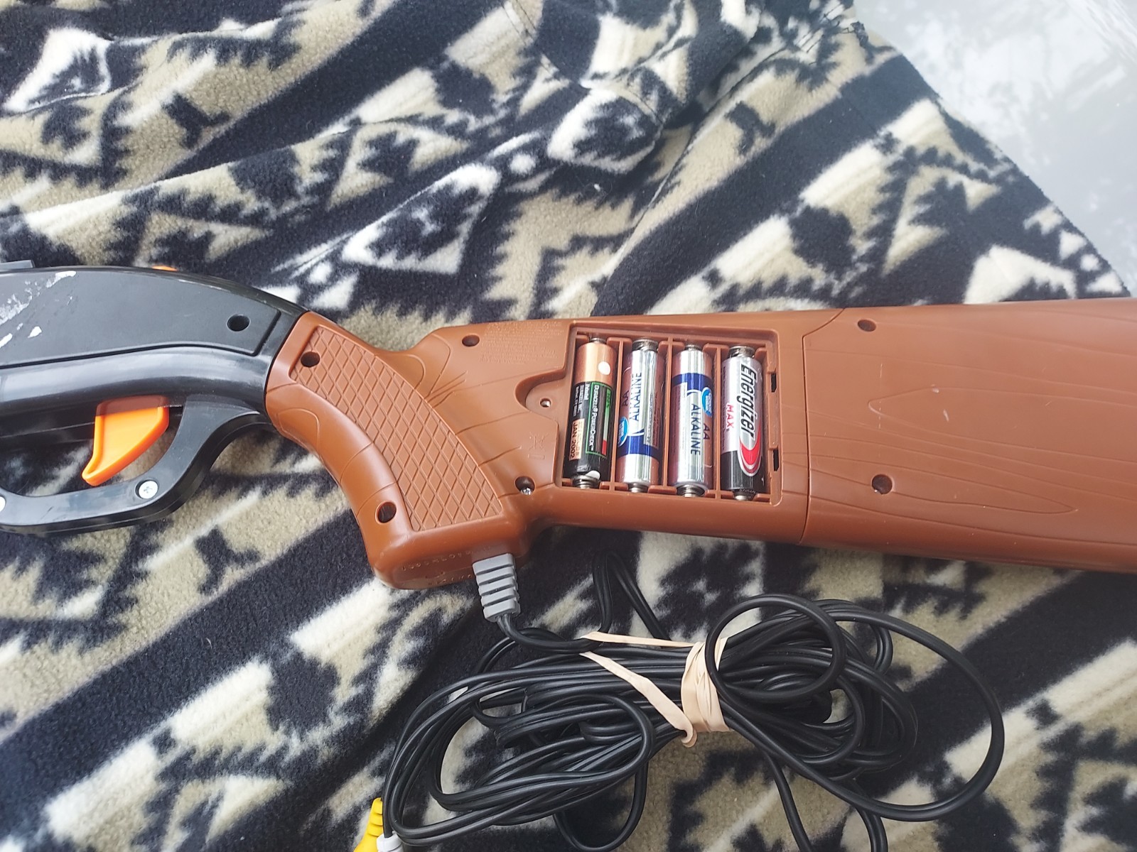 Big Buck Hunter Pro Plug & Play Replacement Orange Gun ONLY (No Sensor Included)