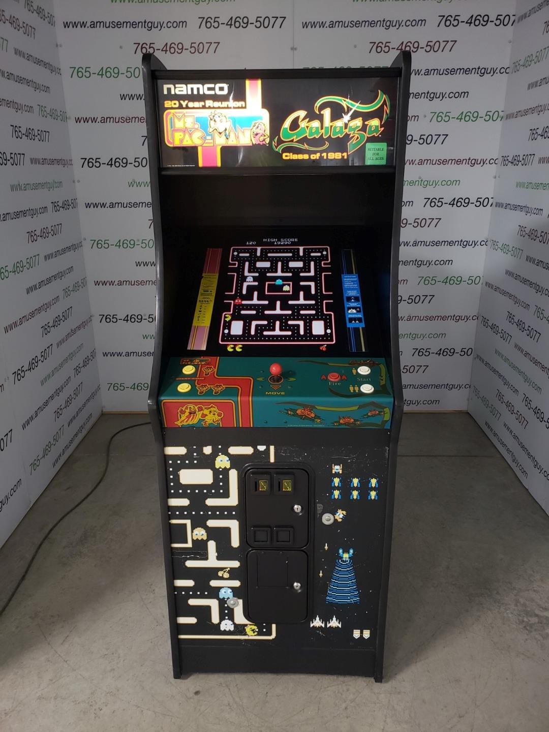 Ms. Pac-Man/ Galaga 20 Year Reunion by NAMCO COIN-OP CLASSIC Arcade Video Game