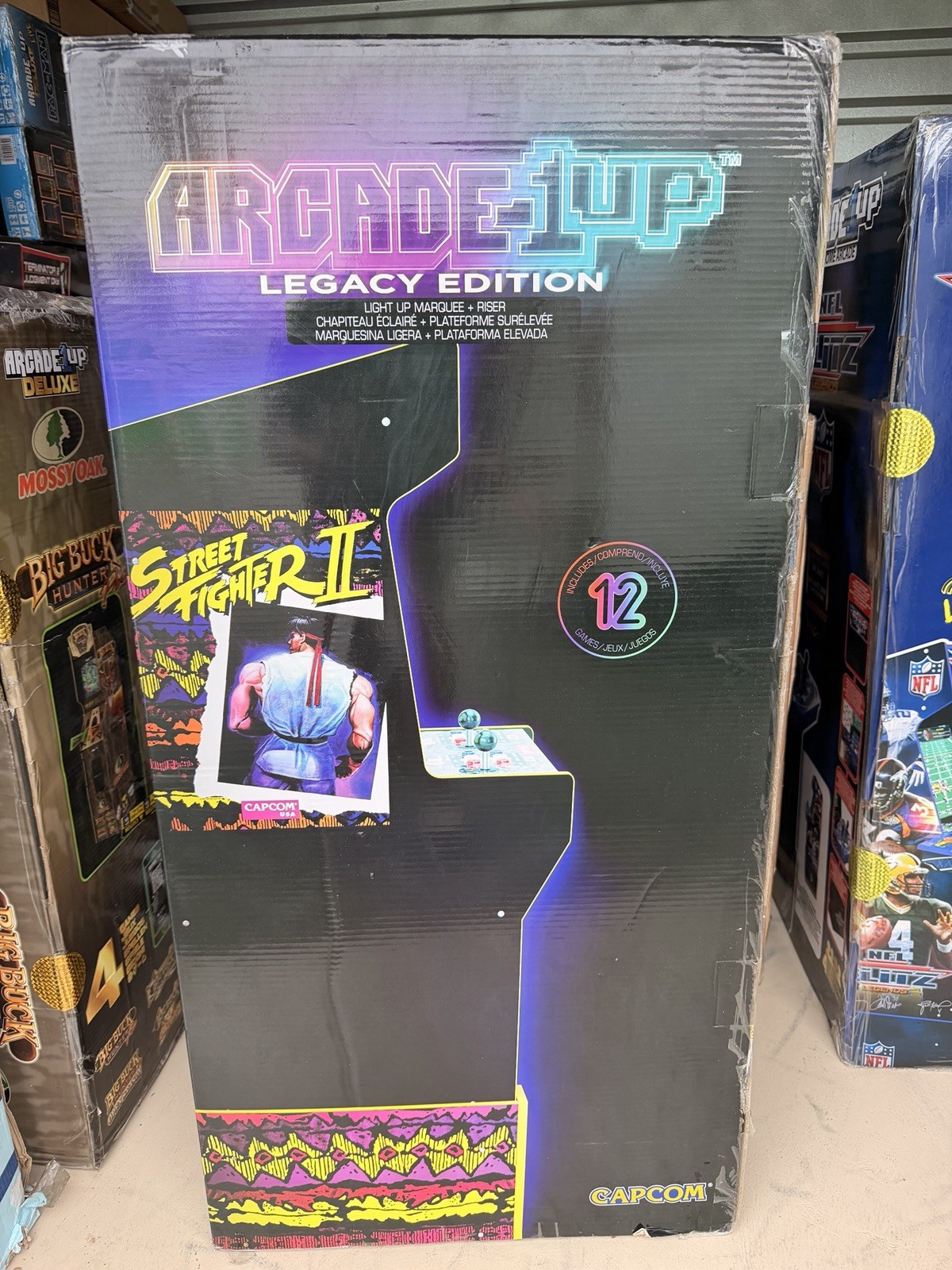 ARCADE 1UP CAPCOM LEGACY EDITION STREET FIGHTER 2. (NEW GOLD SEALED) 🥷👊🏻🔥