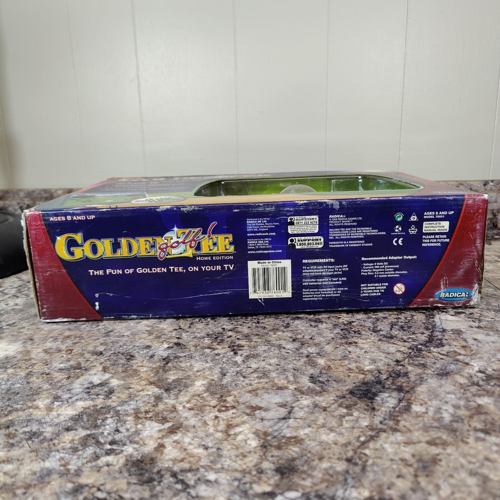 Radica 2006 Golden Tee Golf Home Edition Plug And Play Video Game System w/ box