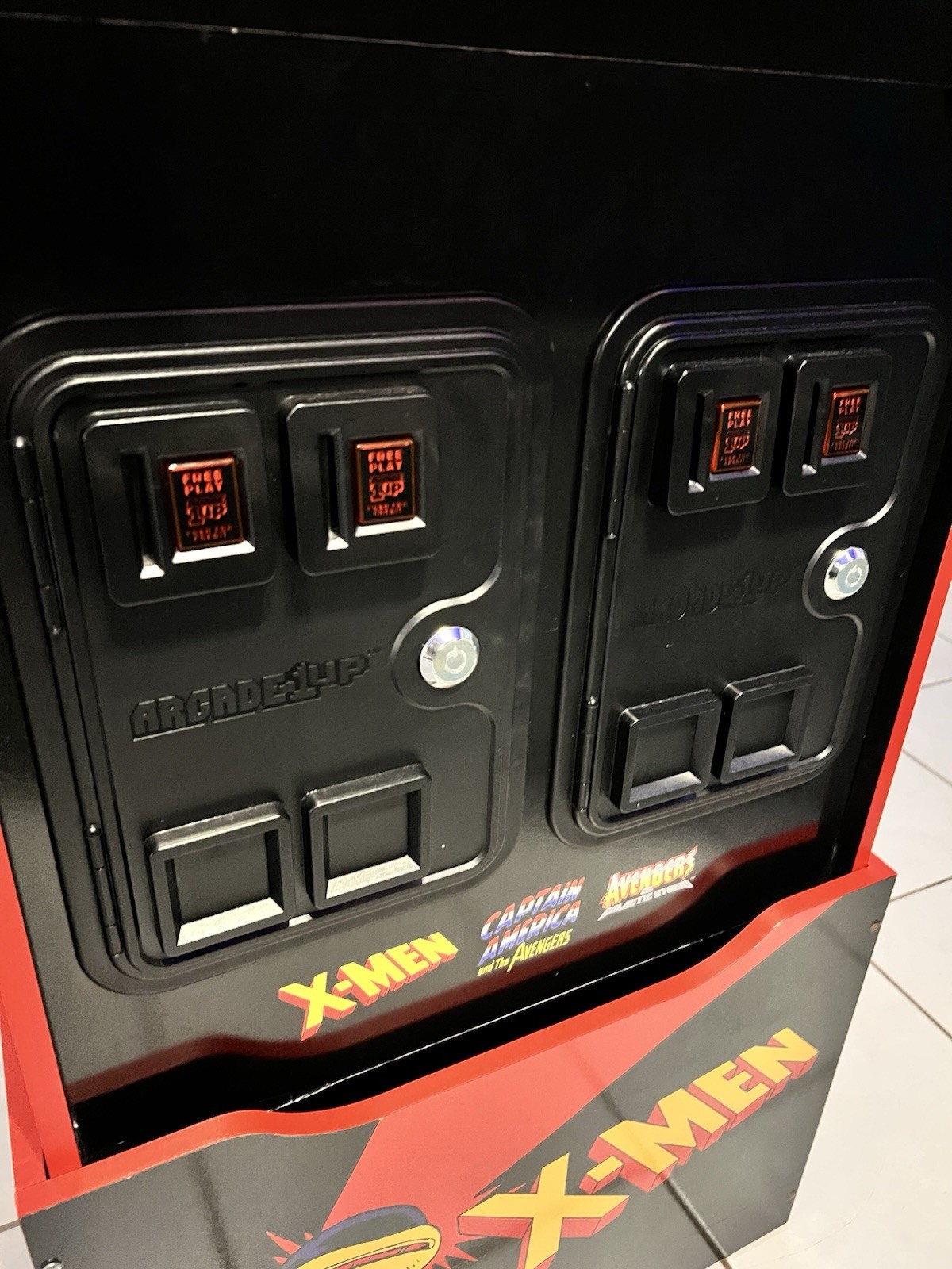 🕹️ARCADE1UP X-MEN 4 Arcade PLAYER ORIGINAL W RISER – WORKING GREAT