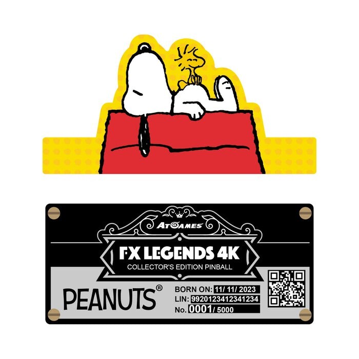 FX Legends 4K™ Peanuts [CEP] HD Digital Pinball Arcade Video Games machine