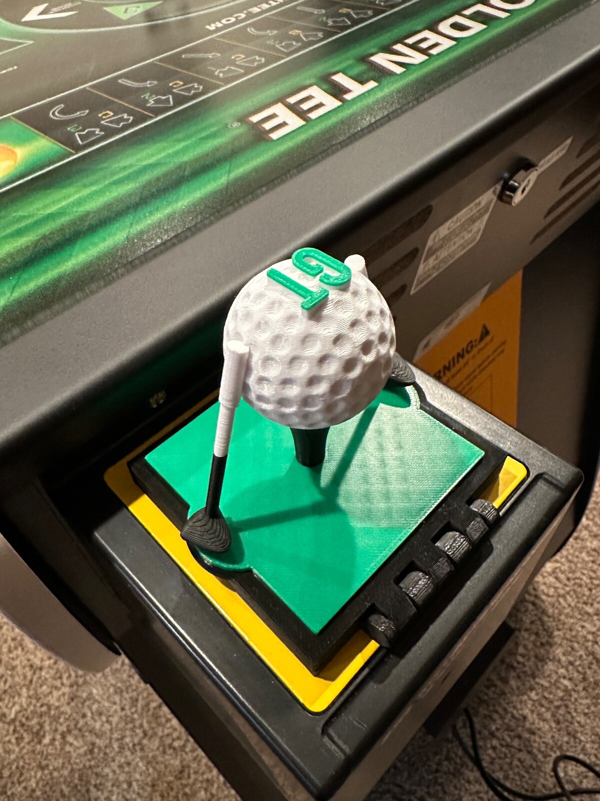 Custom Golden Tee Keypad Dust Cover GT FREE SHIPPING