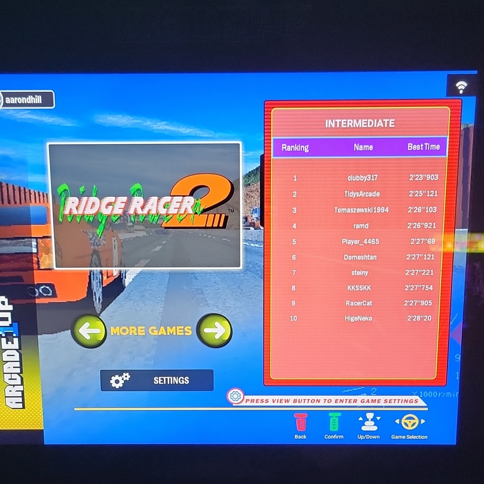 Arcade1Up Ridge Racer Racing Arcade Cabinet – Upright Game Room Machine