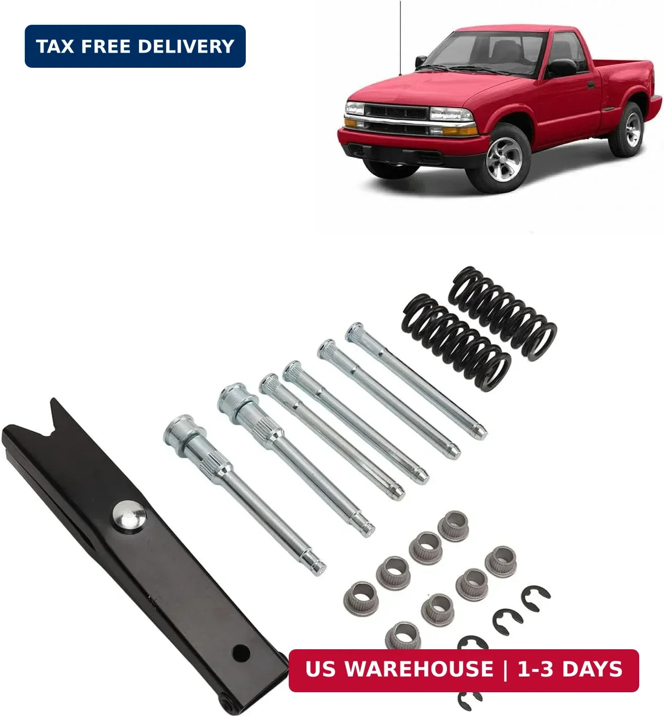 Door Hinge Repair Kit,Truck Door Hinge Pin Remove Tool with Spring Replacement f