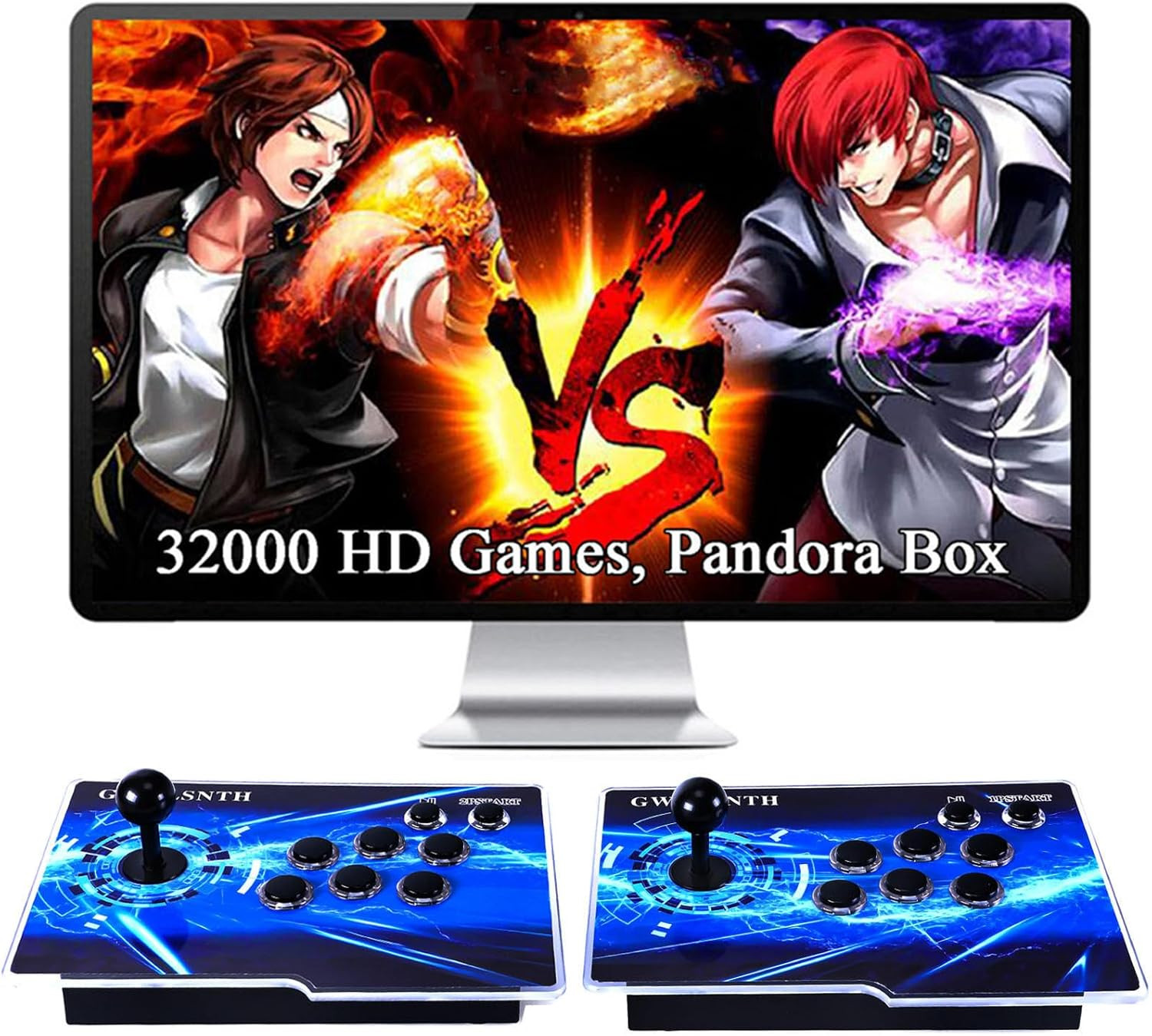 32000 in 1 Pandora Box 60S Arcade Game Console 1280X720 Display Search/Save/H…