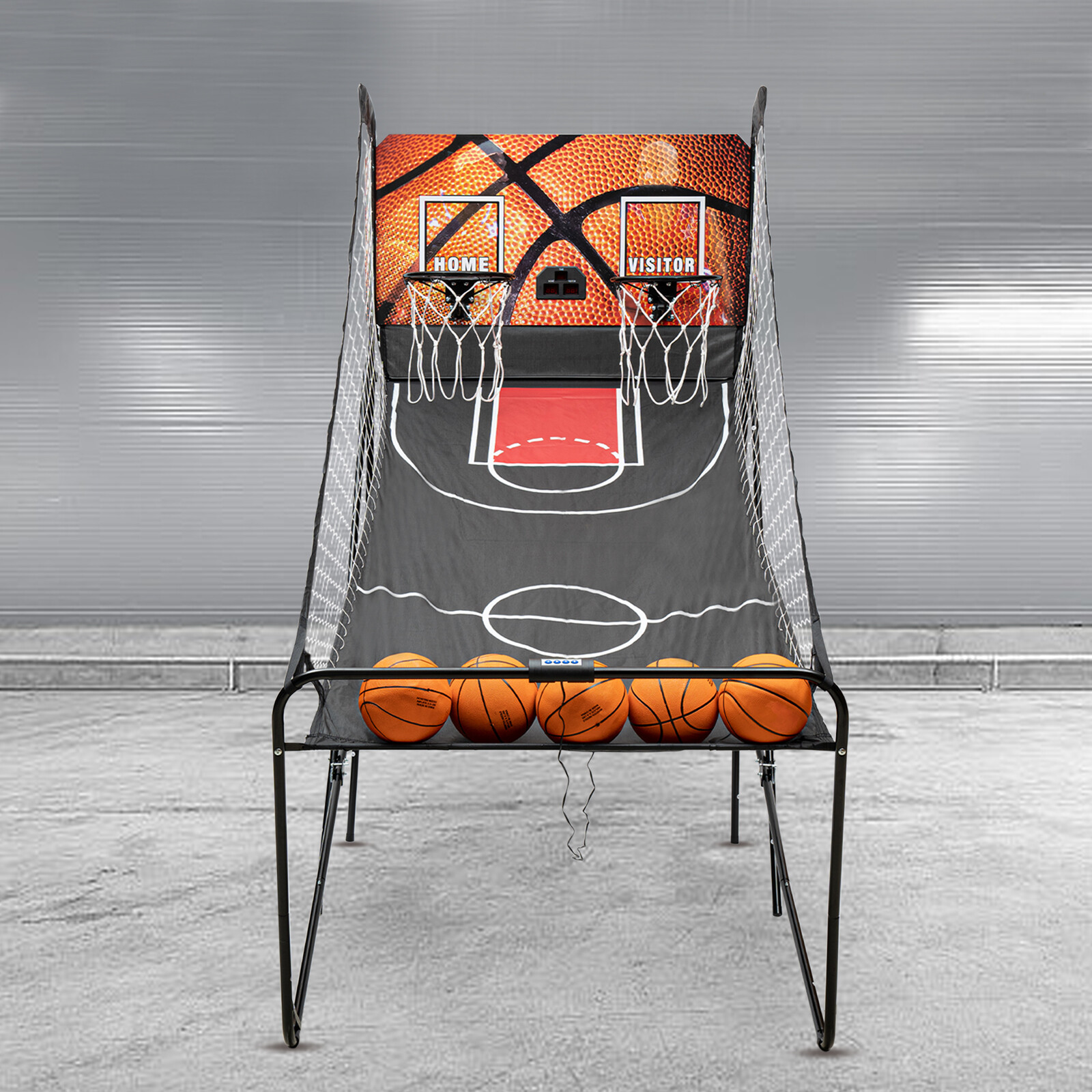 NEW ELECTRONIC DUAL SHOT ARCADE BASKETBALL SCORER ARCADE GAME BASKETBALL ARCADE