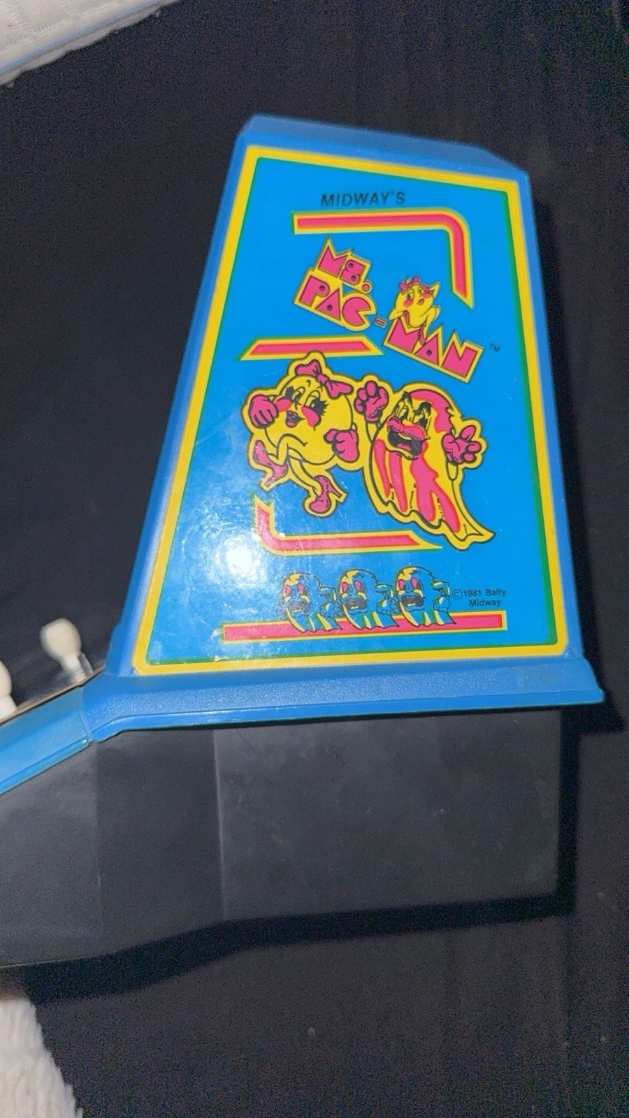 1981 Ms Pacman Table Top Arcade Coleco Bally Midway.