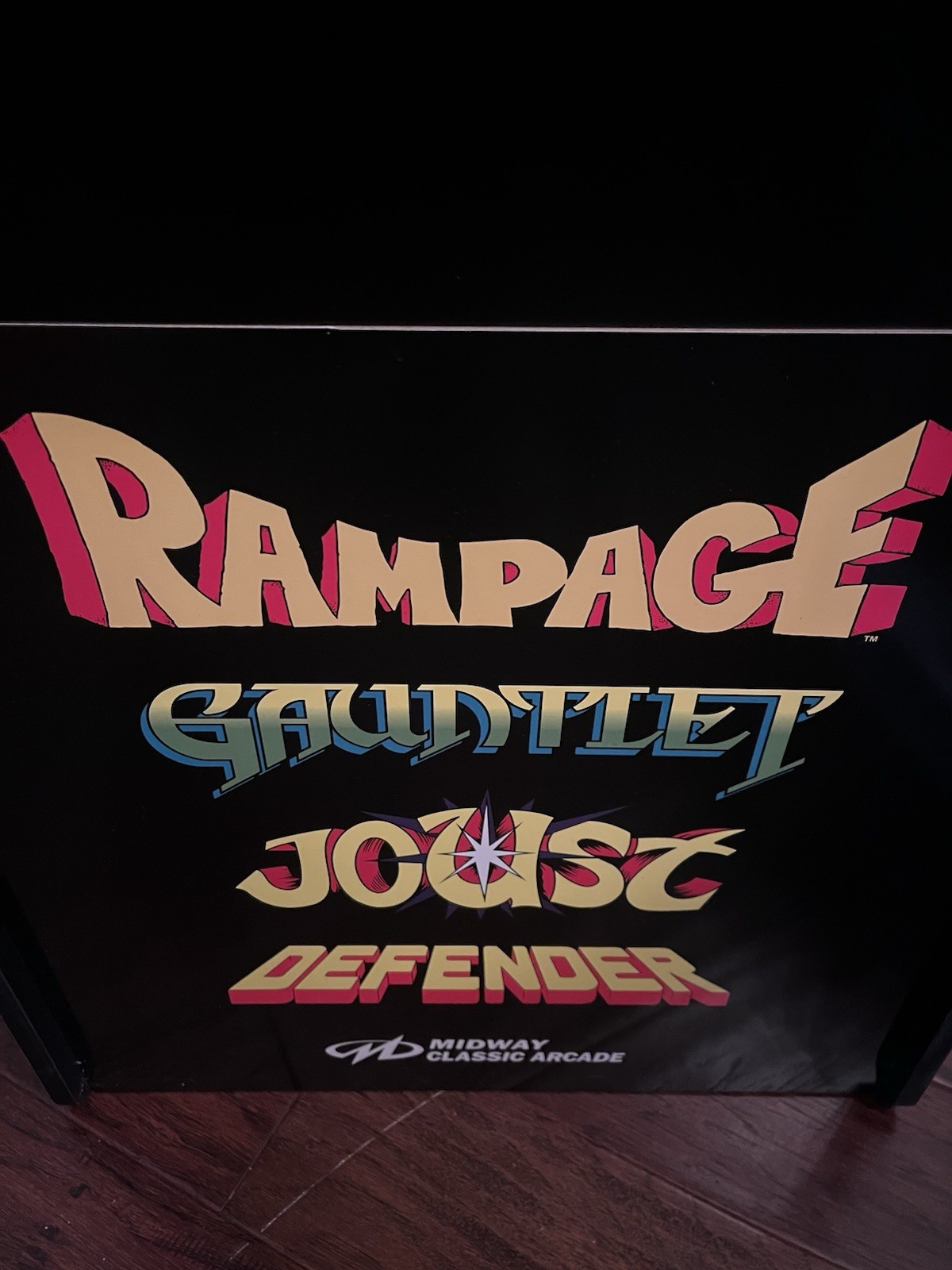 Arcade1up Rampage Gauntlet Joust Defender Reproduction Arcade Machine