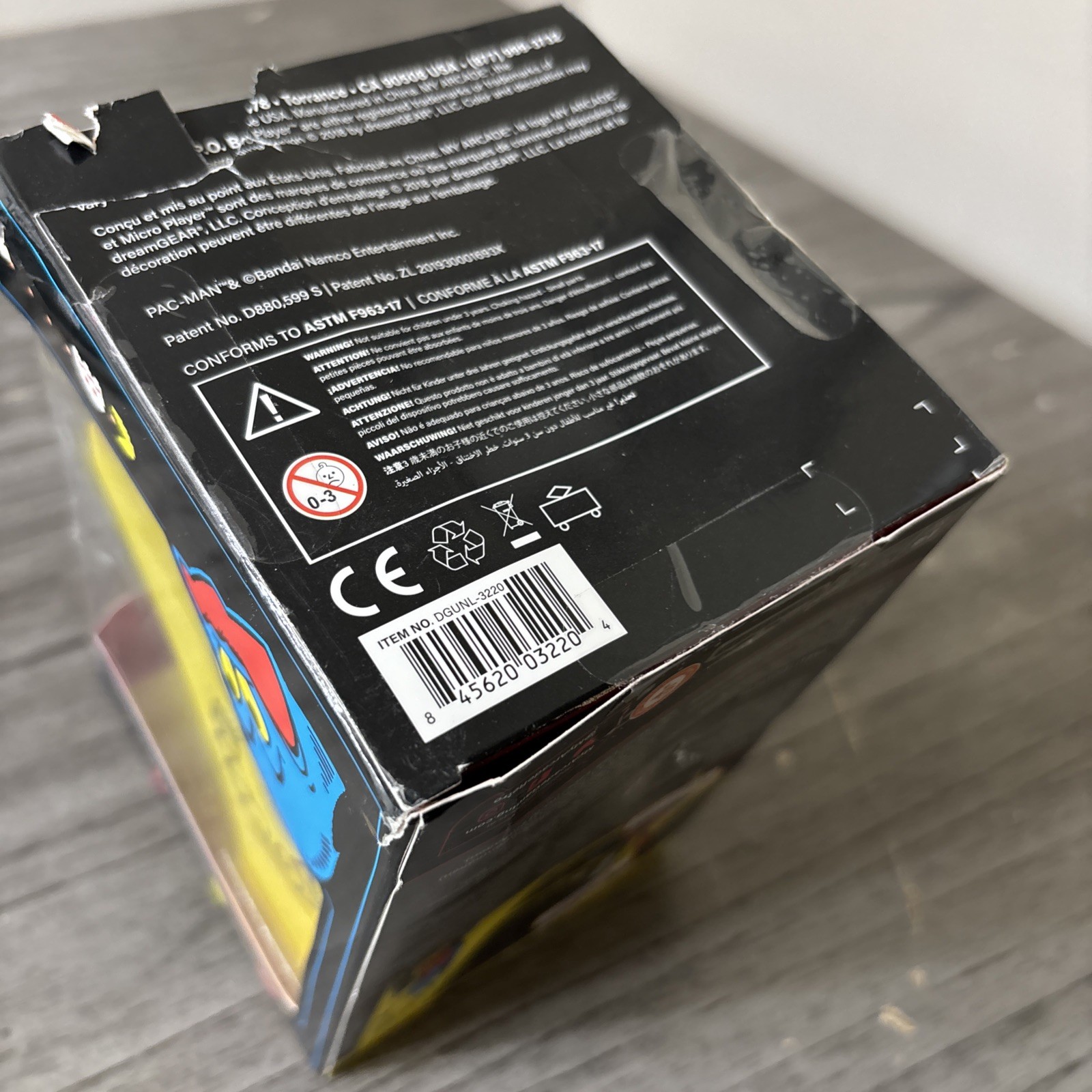My Arcade – Micro Player Retro Arcade – Pac-Man – Sealed Box Damage