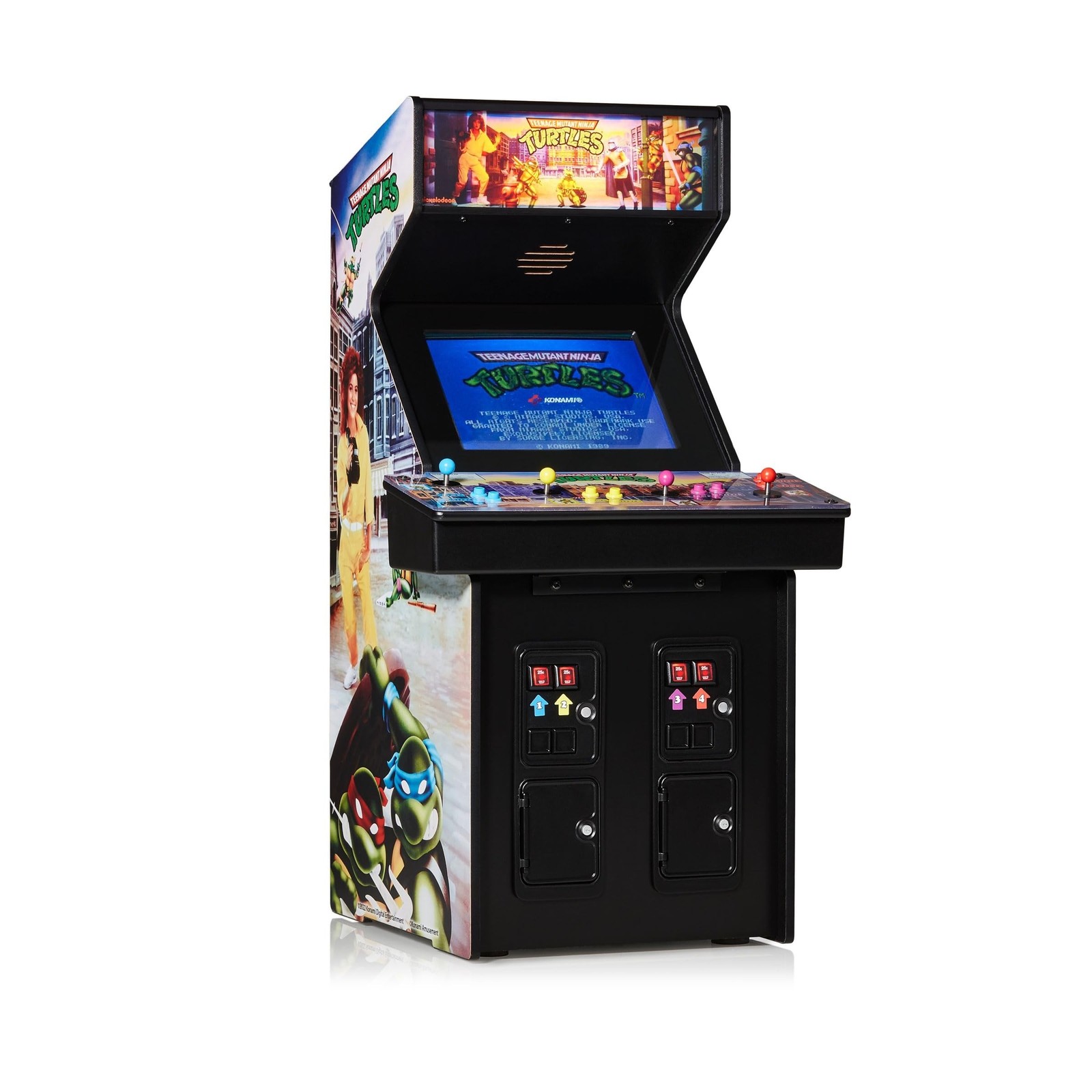 Numskull Quarter Arcades Teenage Mutant Ninja Turtles Collector’s Edition Min…