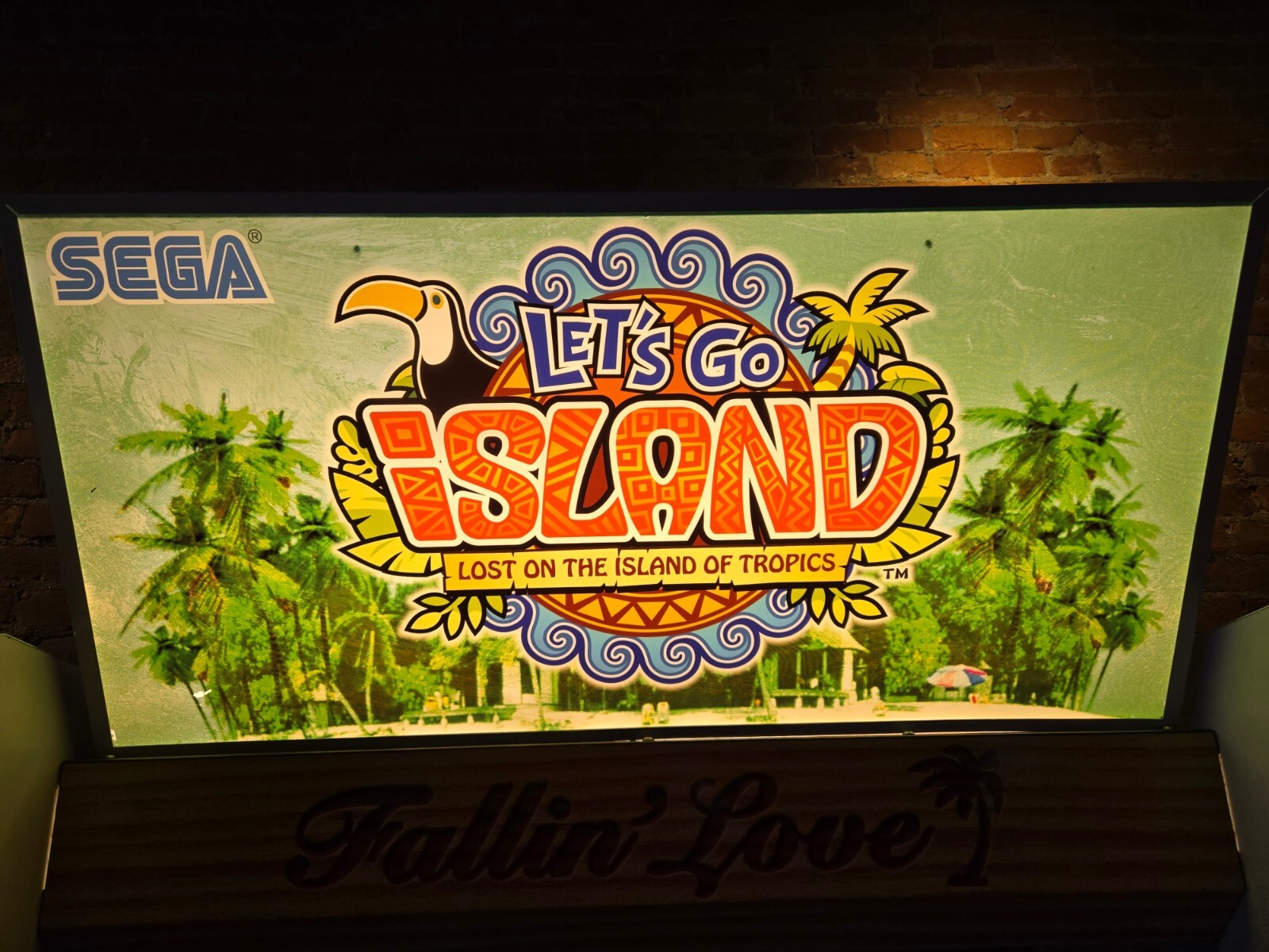 Rare smaller 2010 Sega LET’S GO ISLAND video arcade gun game – FREE SHIPPING