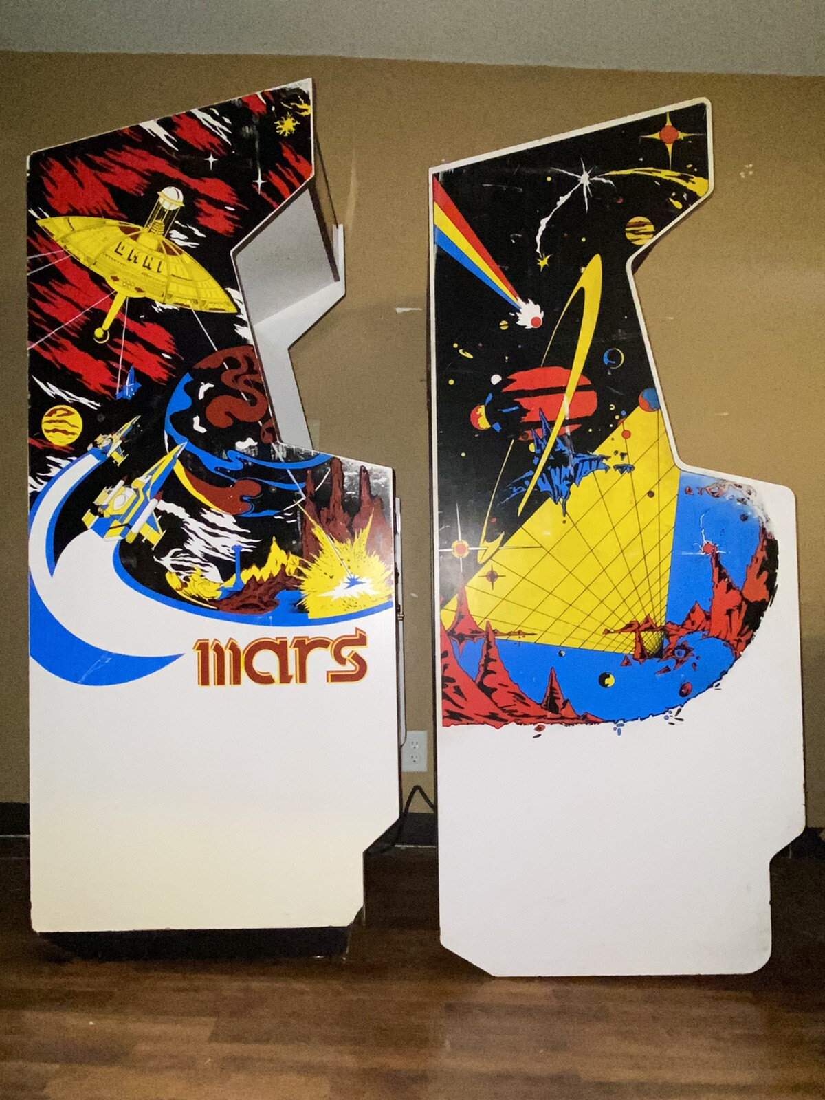 Omni Mars + Batman Video Arcade Machines Glak Artic Infinity Eagle Rare Bootlegs