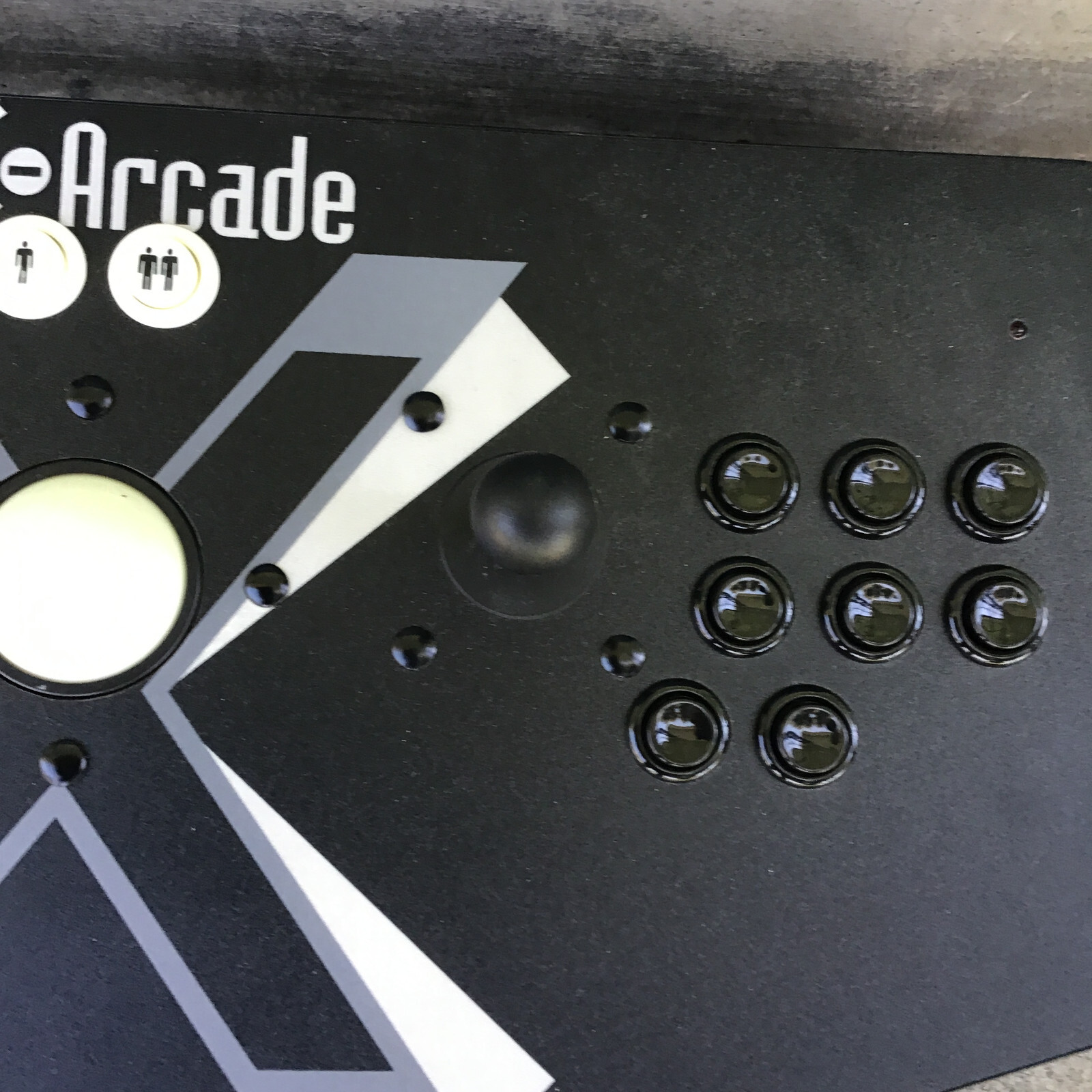 X-Gaming X-Arcade Tankstick 2 Player w/Trackball Includes Original Box