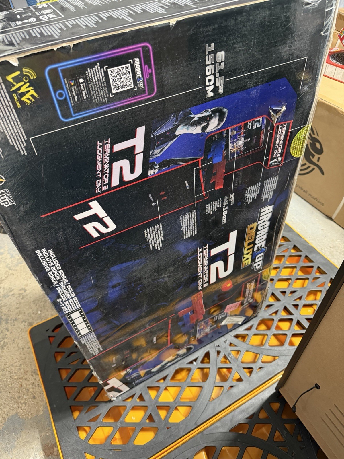 Arcade1Up Deluxe Terminator 2 Judgment Day Arcade – Brand New & Sealed