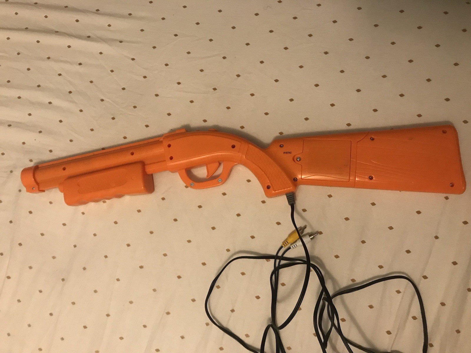 Big Buck Hunter Pro Plug & Play Replacement Orange Gun ONLY (No Sensor Included)