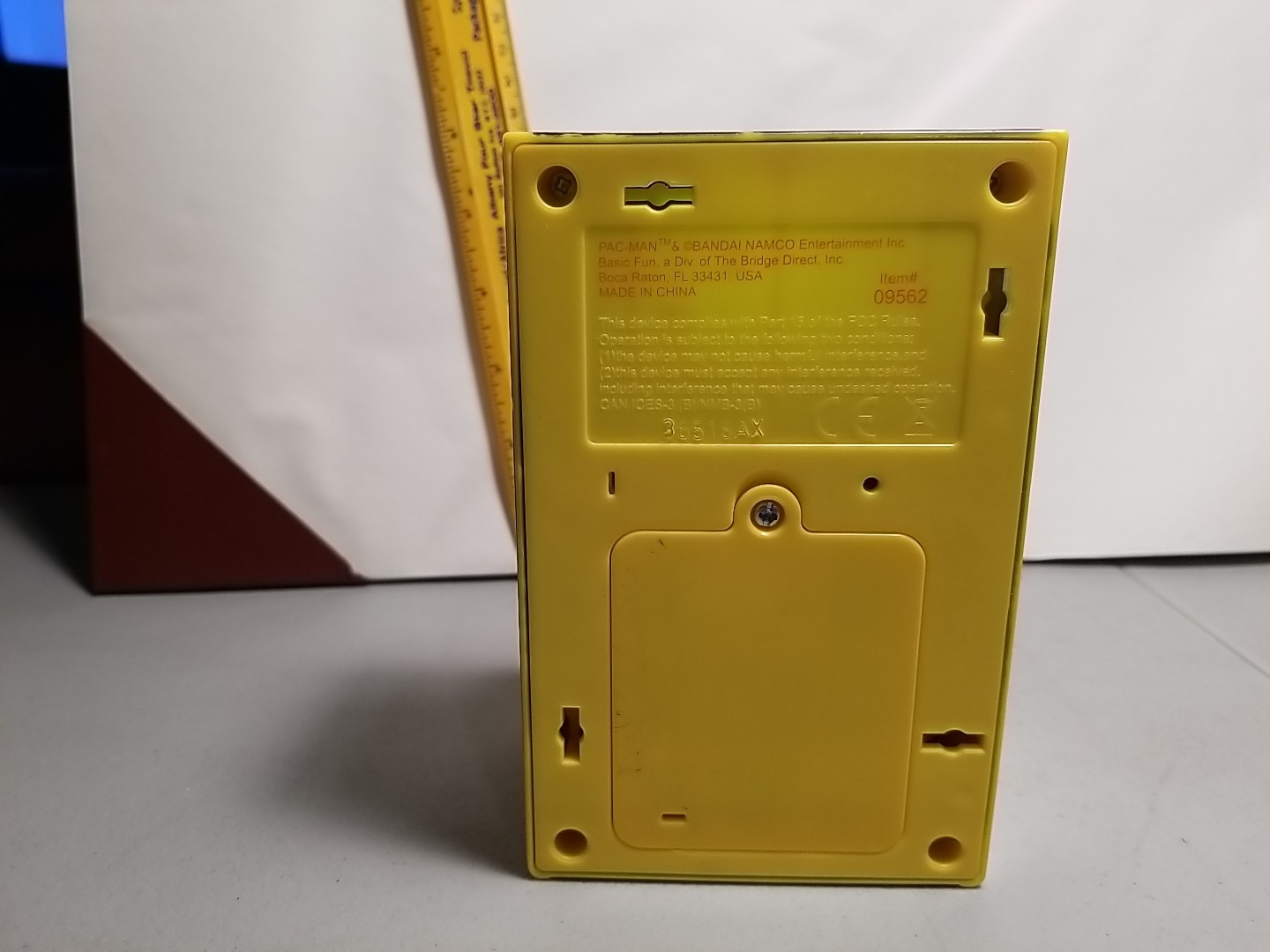 Pac Man Arcade Classics Mini Arcade Game With Color Screen Working Tested