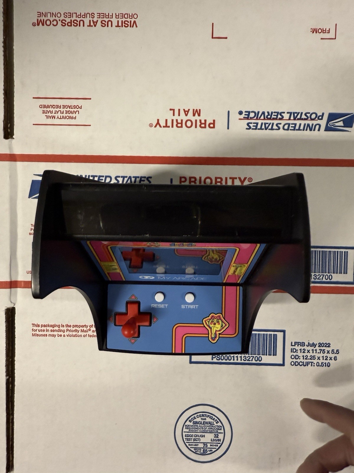 2019 Bandai Namco Ms. Pac Man, Mini “My Arcade”.
