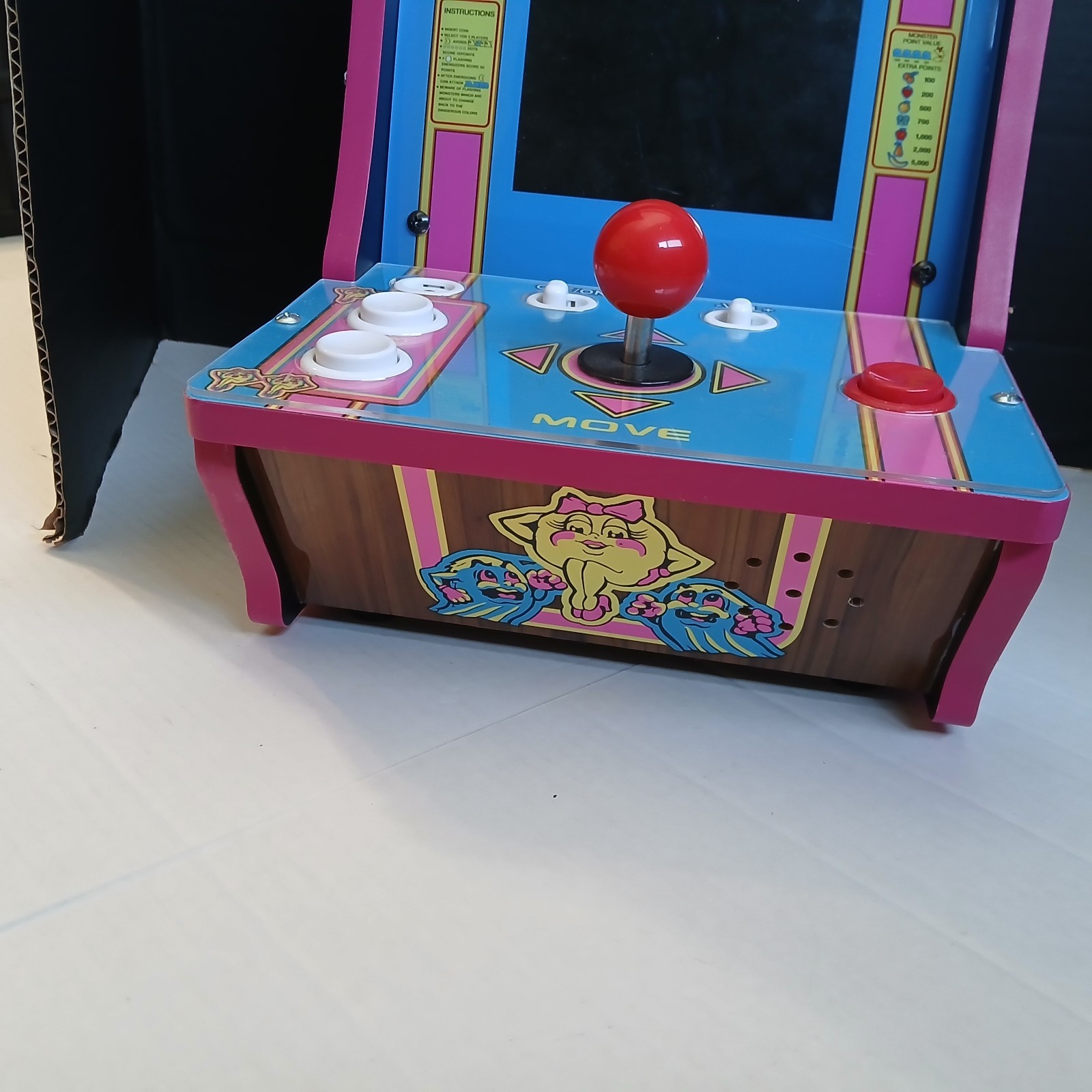 Pac-Man & Rally X 1up arcade 40th anniversary ARCADE GAME Countercade