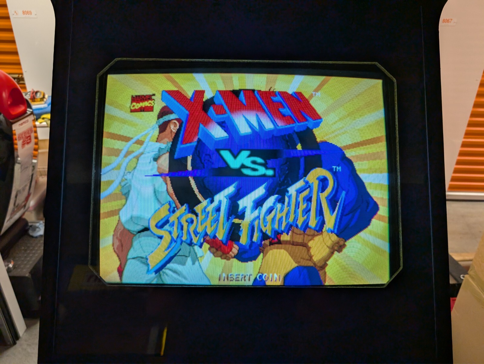 X-men vs Street Fighter Arcade Cabinet with Nanao MS9 Monitor (Great Condition)