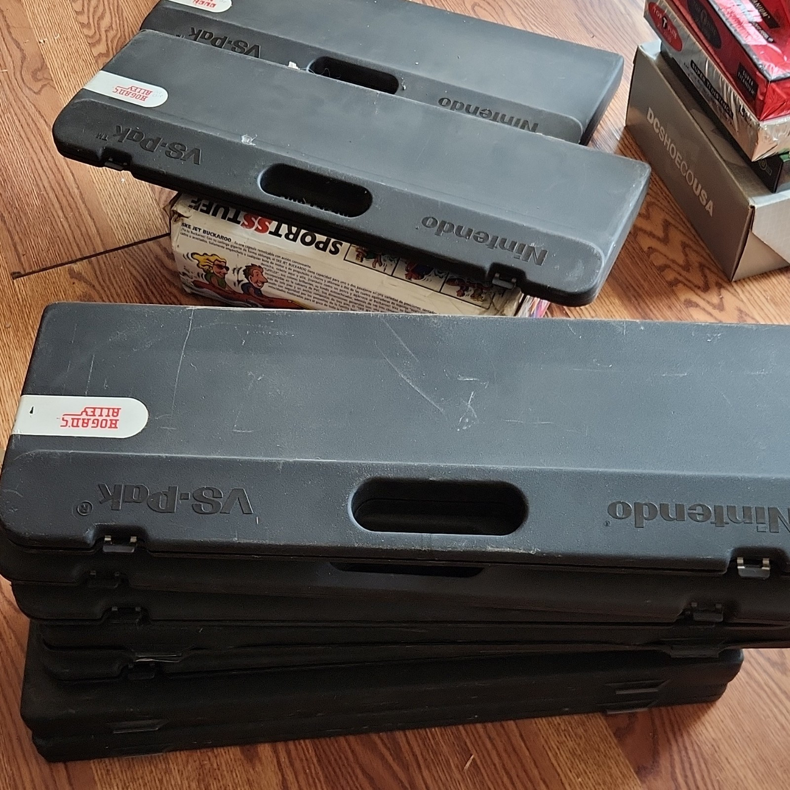 Nintendo VS-Pak Hogan’s Alley Arcade Replacement Parts in Original Cases