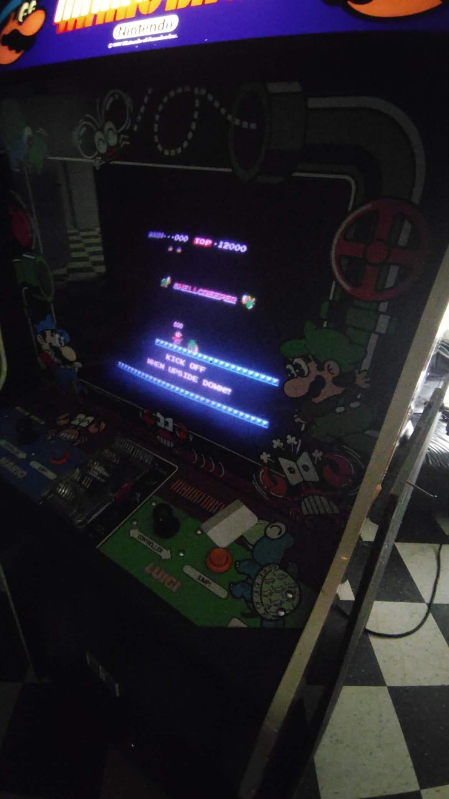 Nintendo Mario Bros Full Size Arcade Machine – Original And dedicated Wide Body