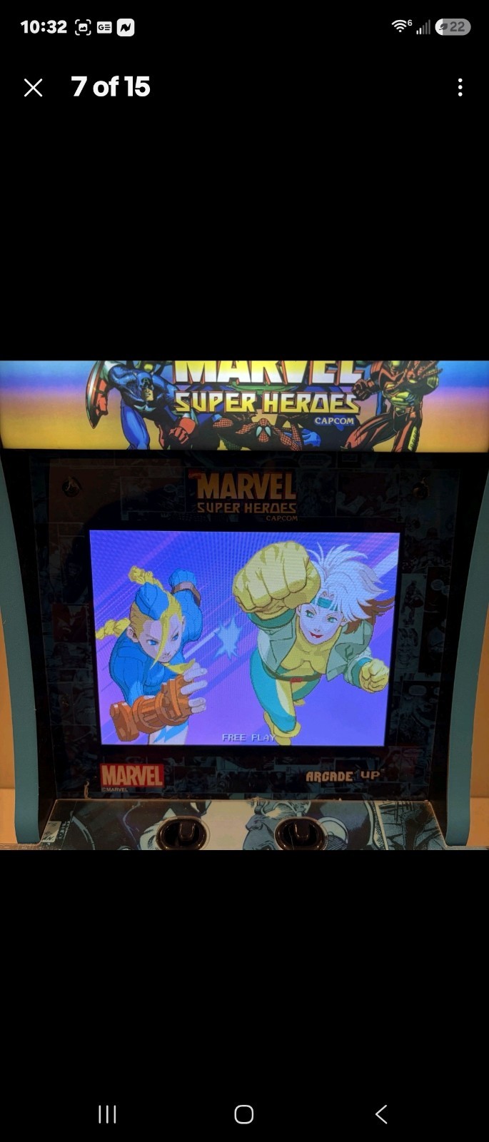 Arcade1Up 2 Player Countercade: Marvel Super Heroes 4 Games Tested And Works!