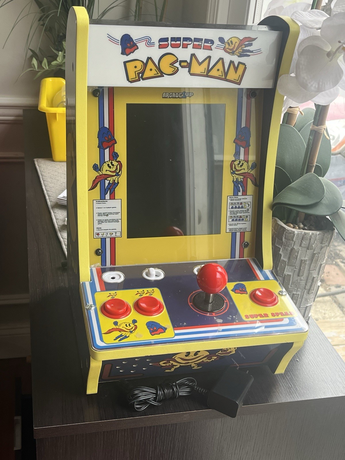 Arcade1up Super Pac-Man Tabletop Arcade Machine 2021 Reproduction