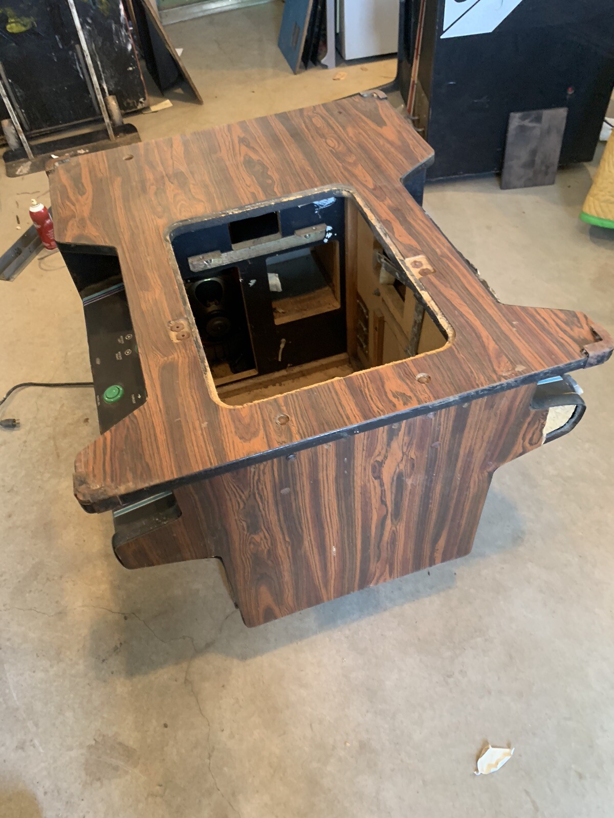 Empty Vector Cocktail Arcade Cabinets Space Duel, Tempest