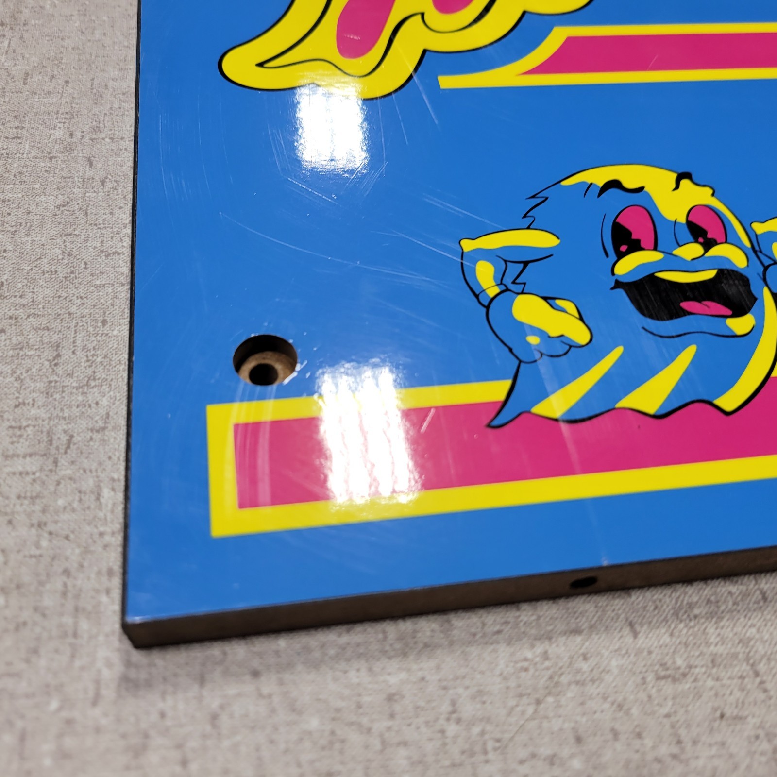 Arcade1Up Ms. Pac-Man Classic SE (Part D1) OEM Replacement Left Panel Only