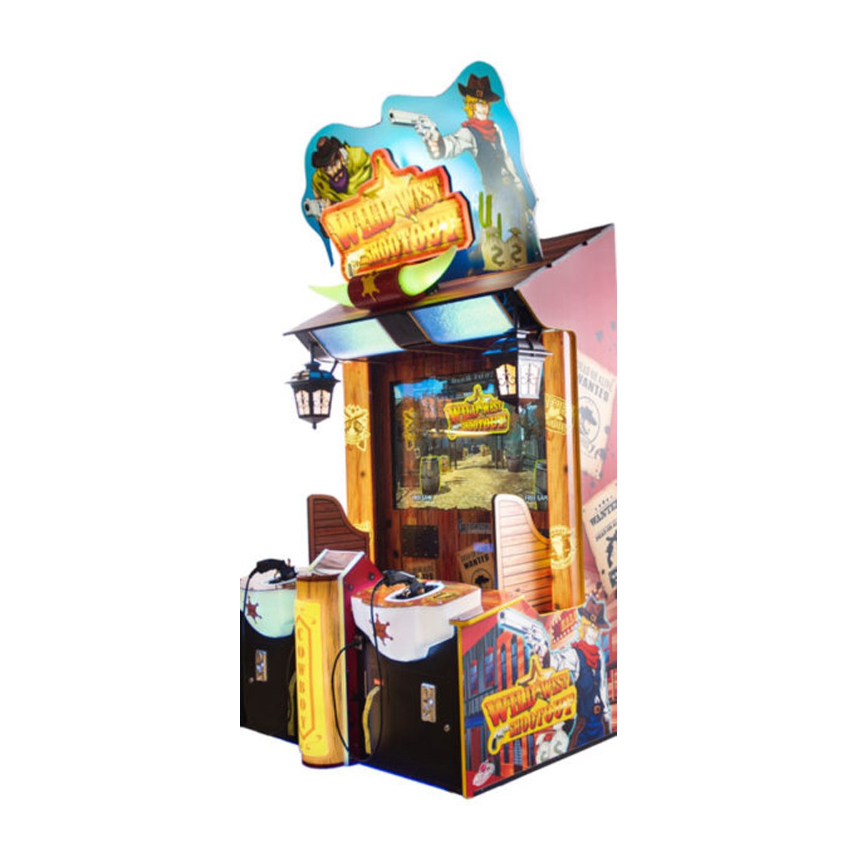 Coastal Amusements Wild West Shootout Redemption Arcade Game