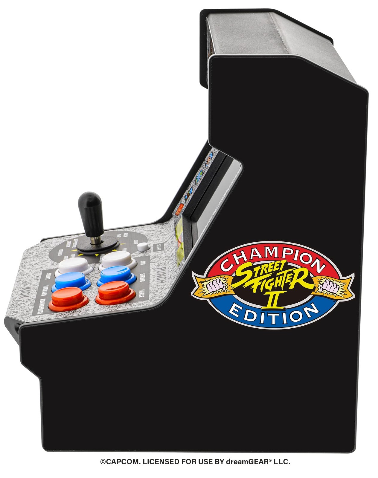 Mini Arcade Machine – Street Fighter 2 Champion Edition Video Game, Retro Gaming