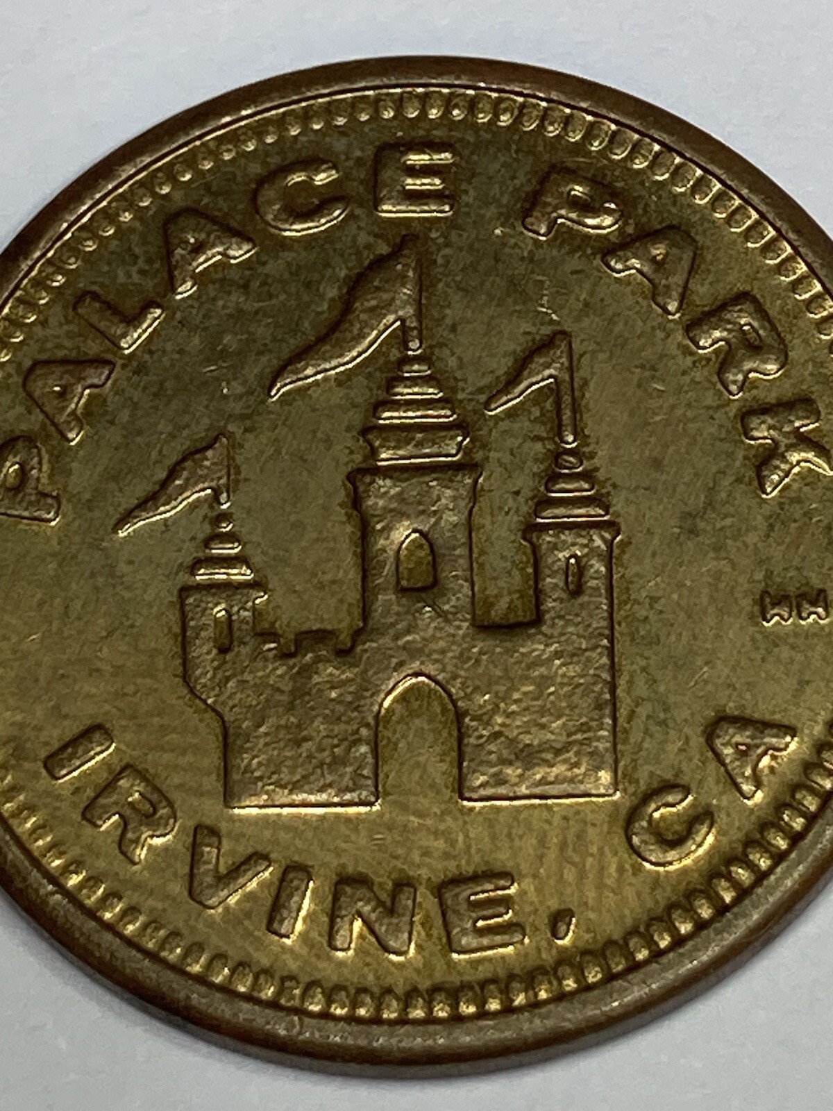 SCARCE PALACE PARK COCA-COLA ARCADE TOKEN IRVINE CALIFORNIA OBSOLETE #qe1