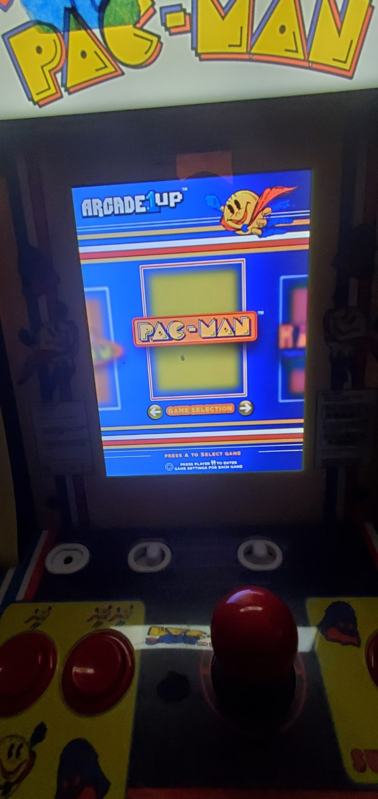 Arcade1Up Countercade – Mini Arcade 4-in-1 Pac-Man/Super Pac-Man/Dig Dug/Rally-X