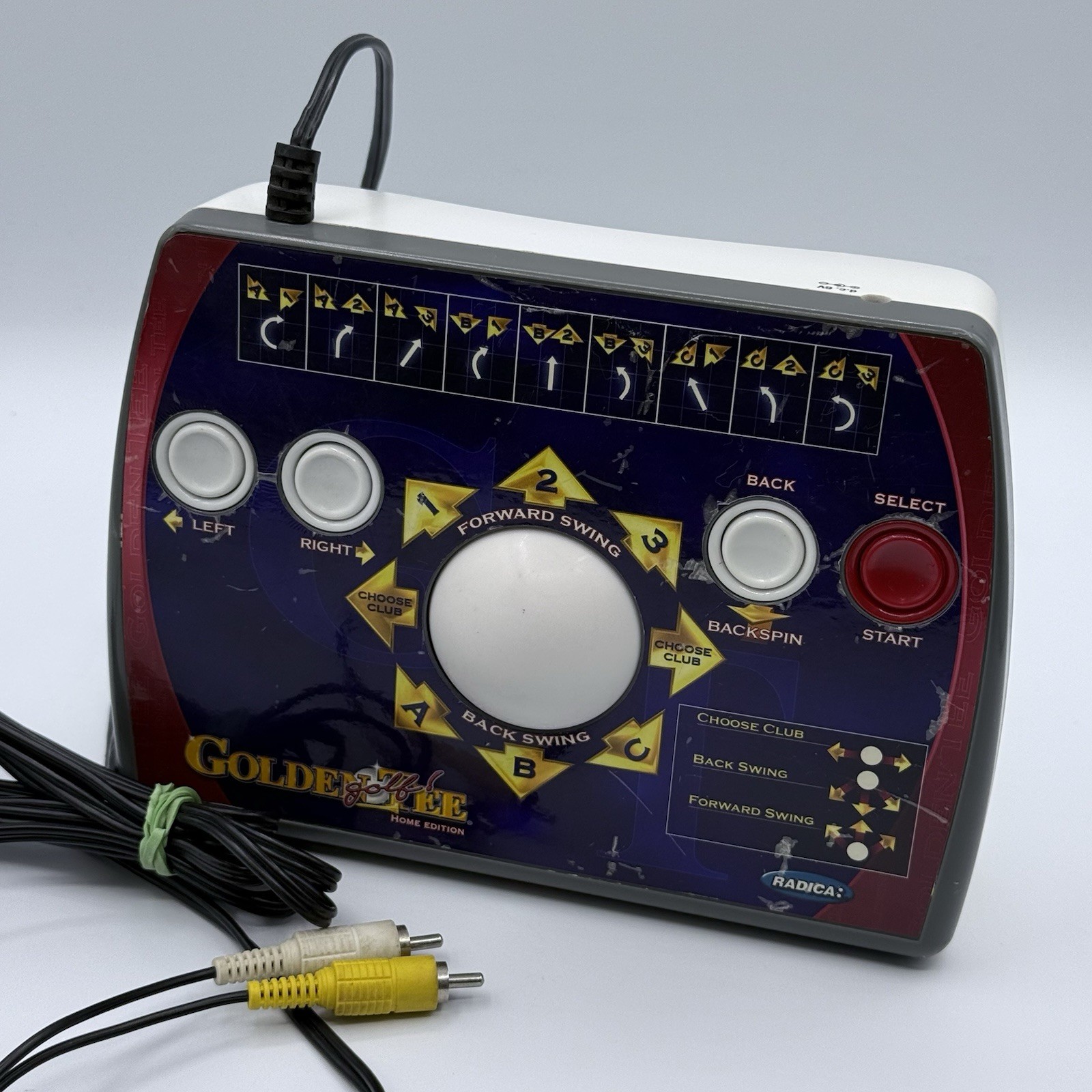 Golden Tee TV Plug & Play Arcade Golf Home Edition Radica 2005 TESTED