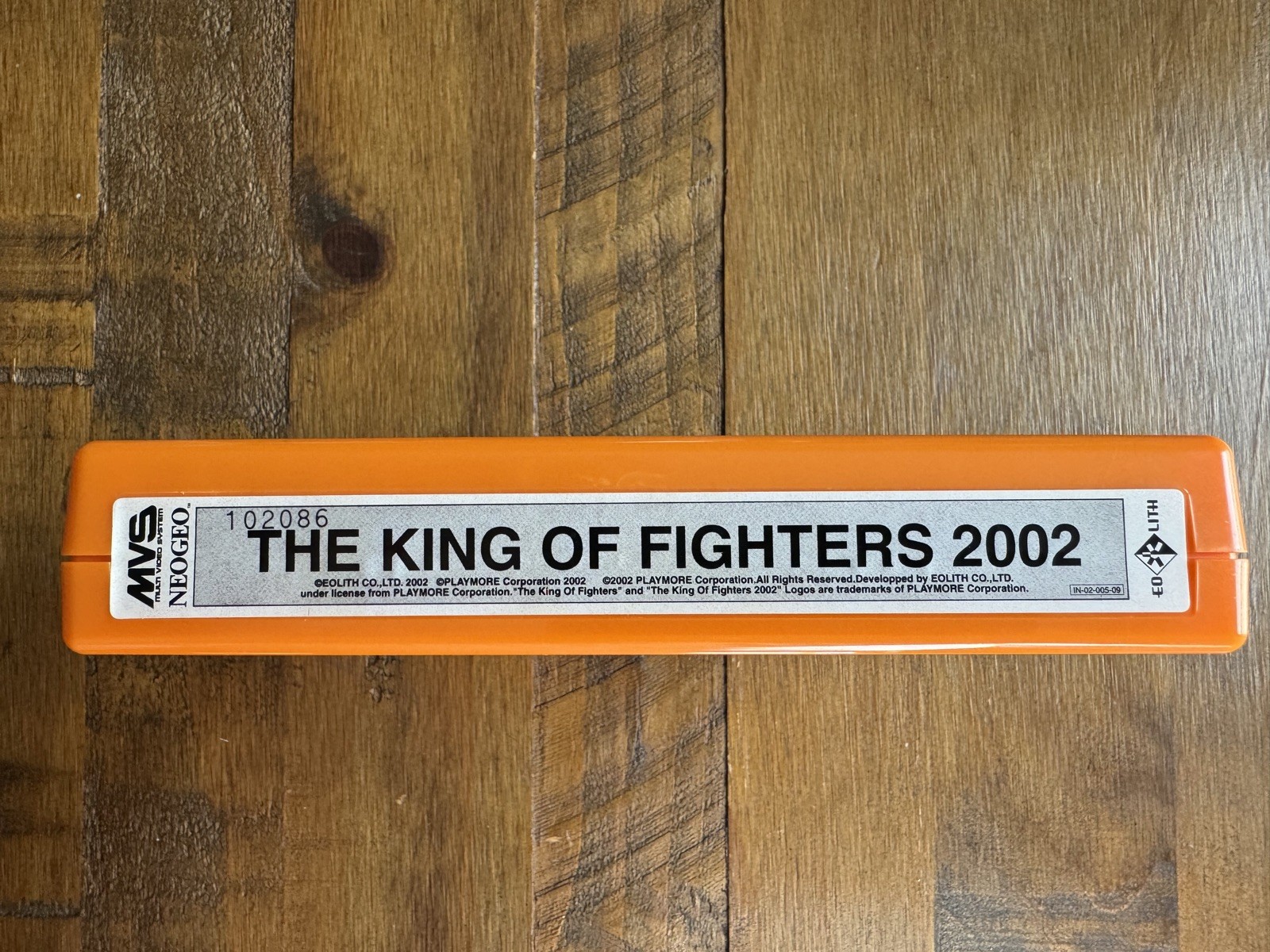 SNK Neo Geo MVS Kit King of Fighters 2002 Matching Serials English Authentic