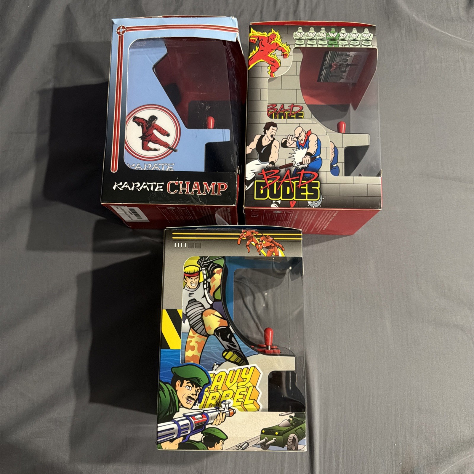 My Arcade Heavy Barrel. Karate Champ. Bad Dudes Bundle. Read Description.