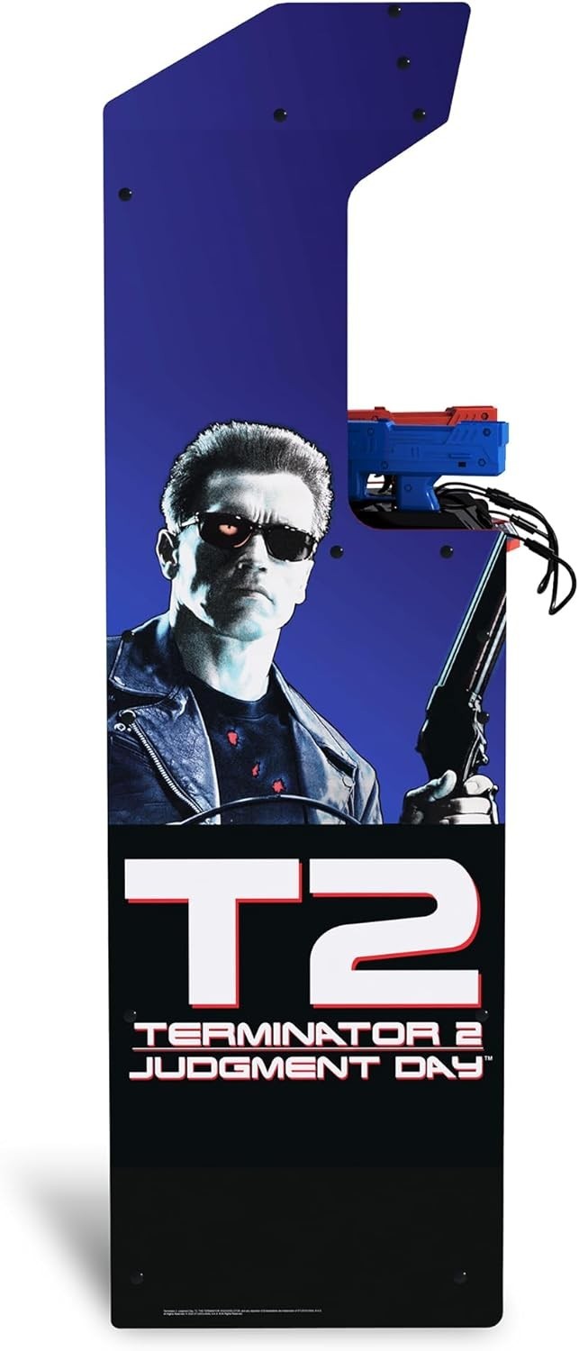 Arcade1Up Terminator 2 Deluxe Arcade Machine 17-Inch BOE Color Monitor