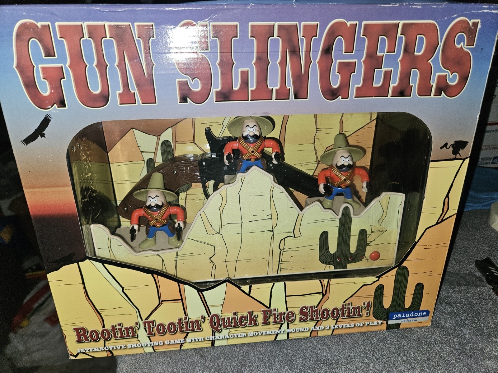 Gunslinger Arcade Interactive Game Rootin’ Tootin’ Quick Fire Shootin’!