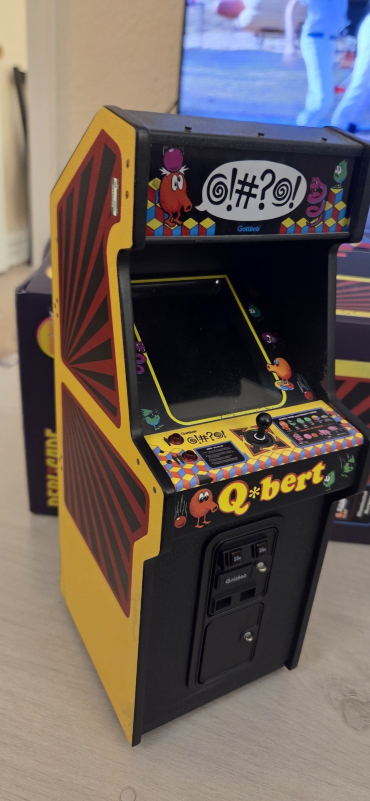 New Wave Toys Replicade Q*bert Warren Davis Edition