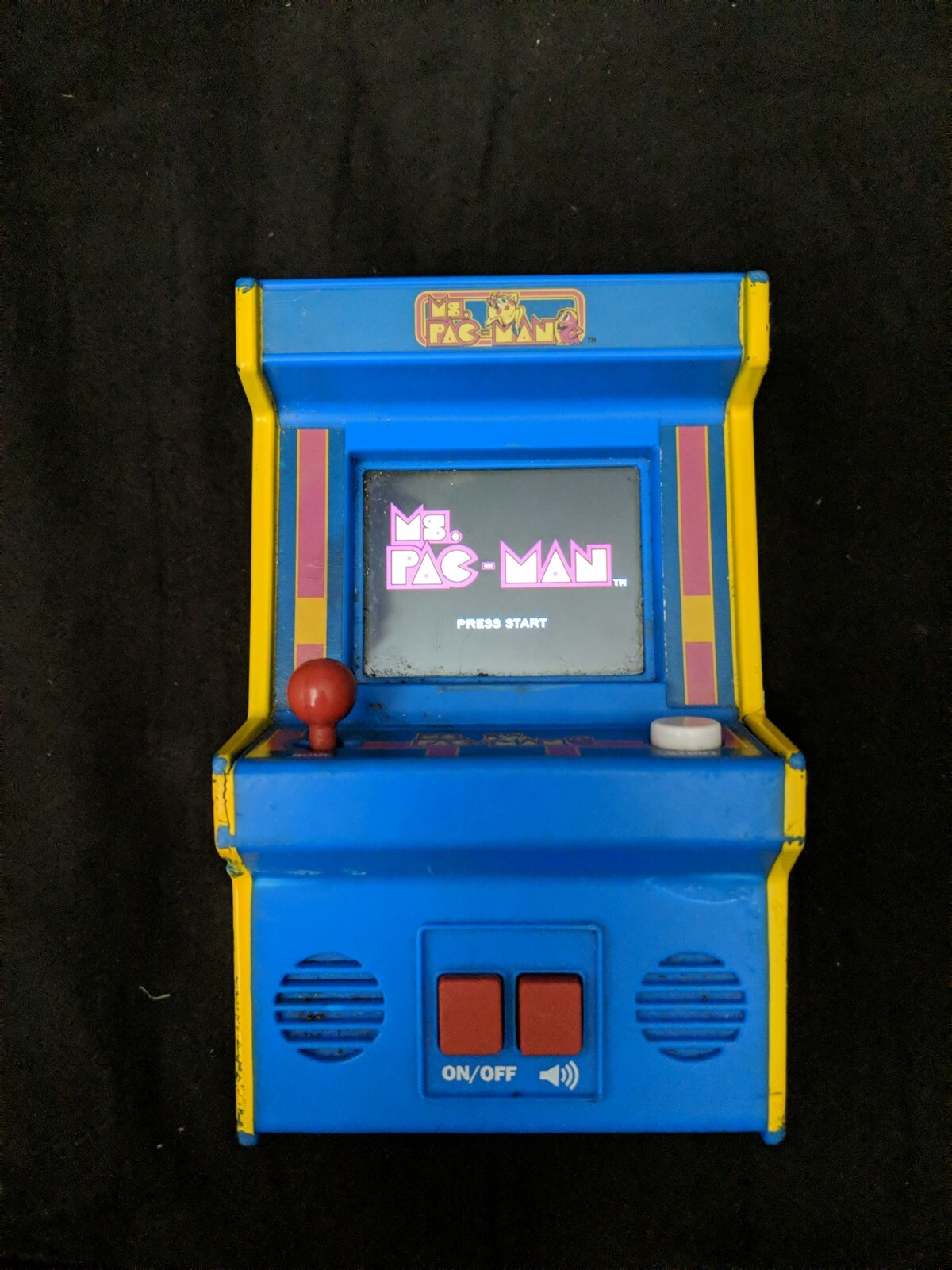 Ms. Pacman Retro Mini Arcade Game Tested Works